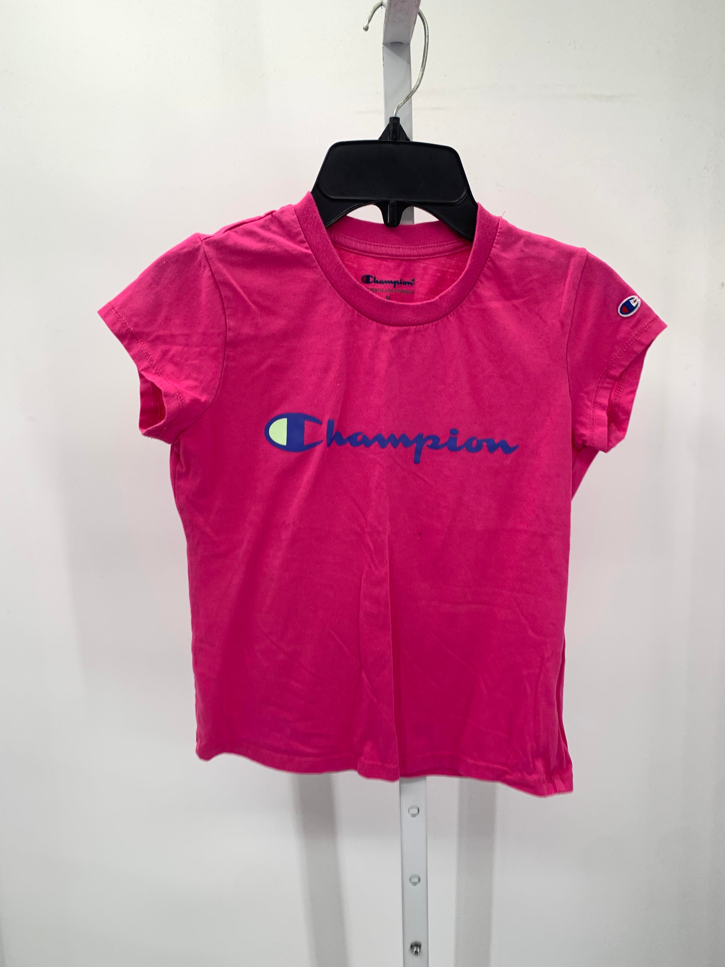 Champion Size 10-12 Girls Short Sleeve Shirt