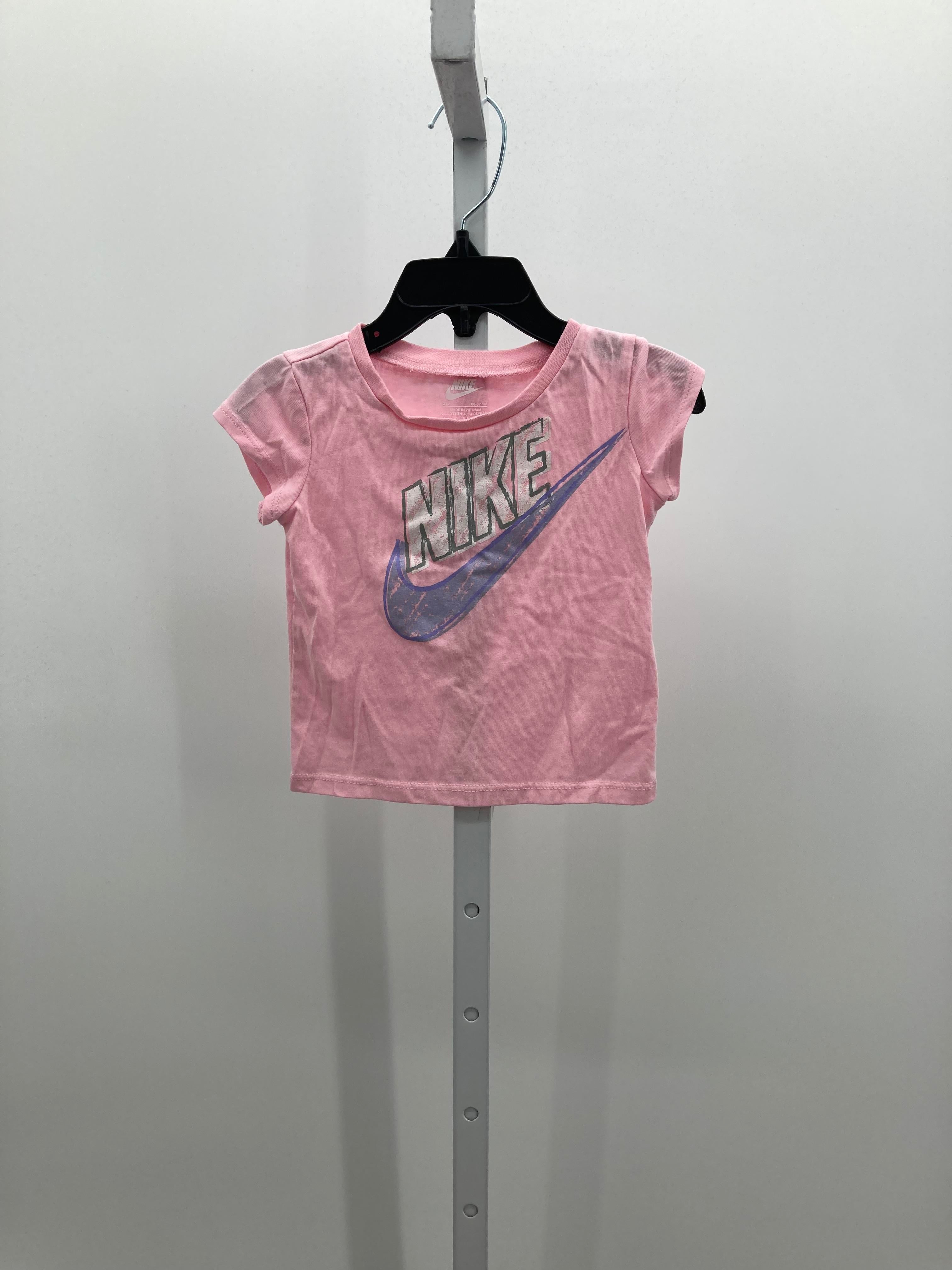Nike Size 24 Months Girls Short Sleeve Shirt
