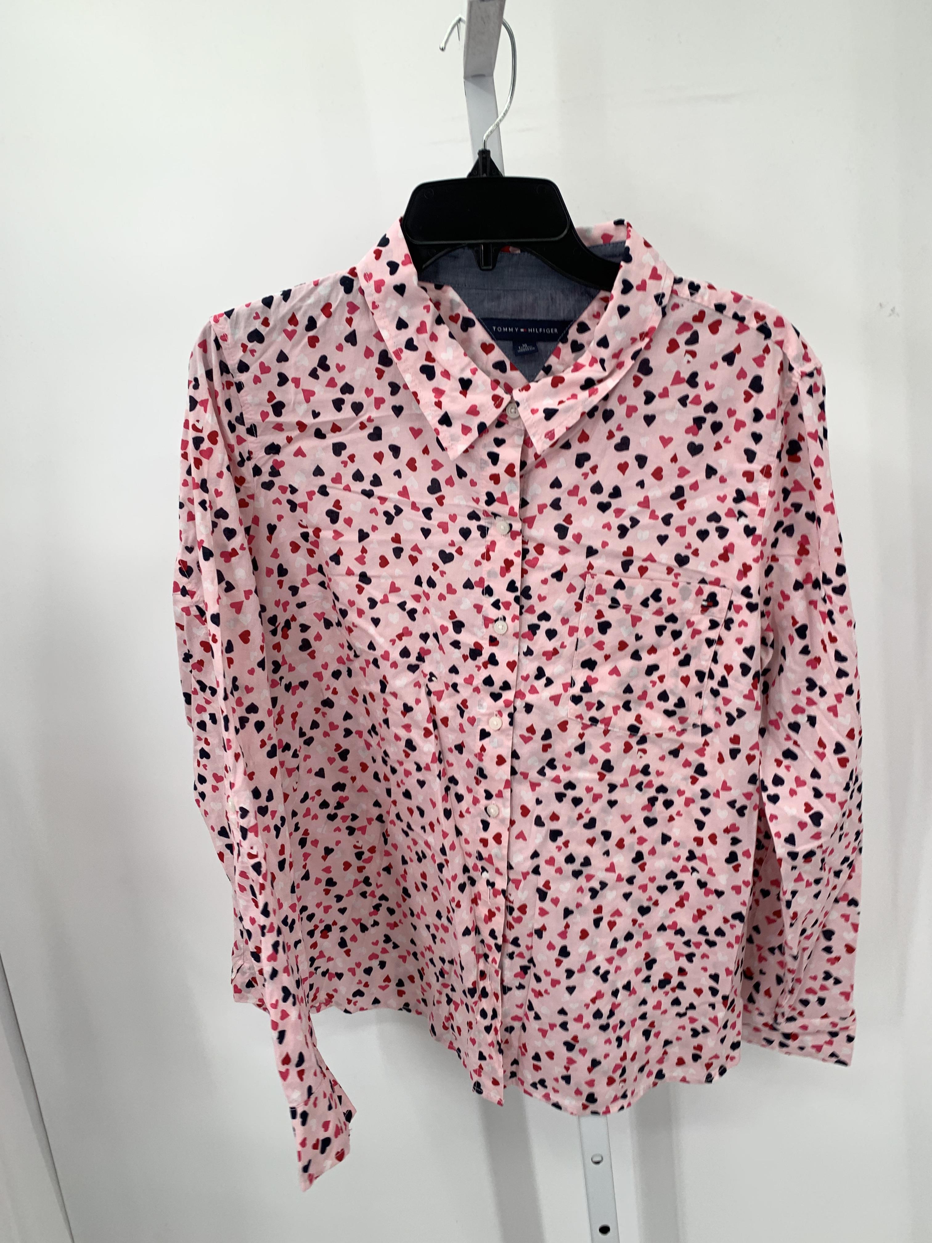 Tommy Hilfiger Size Extra Large Misses Long Sleeve Shirt