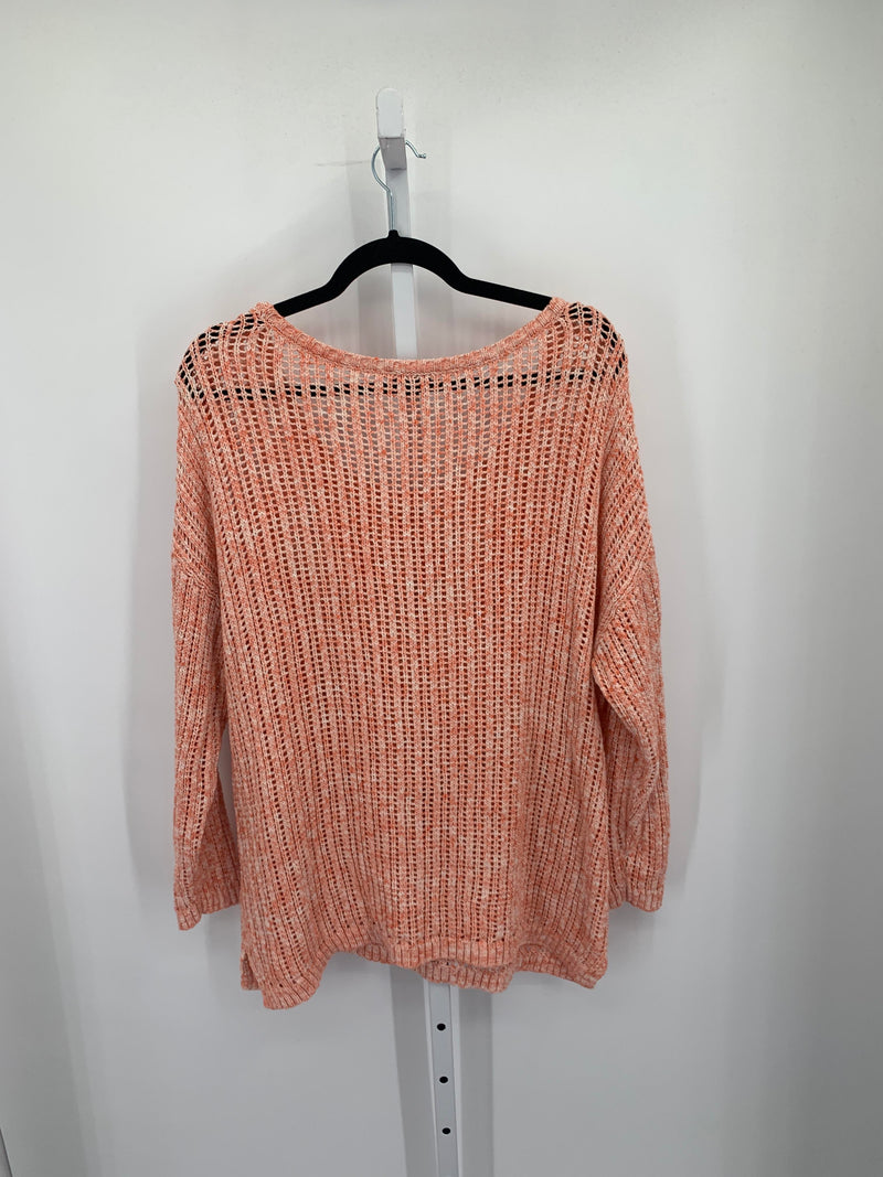 Talbots Size 1X Womens Long Slv Sweater