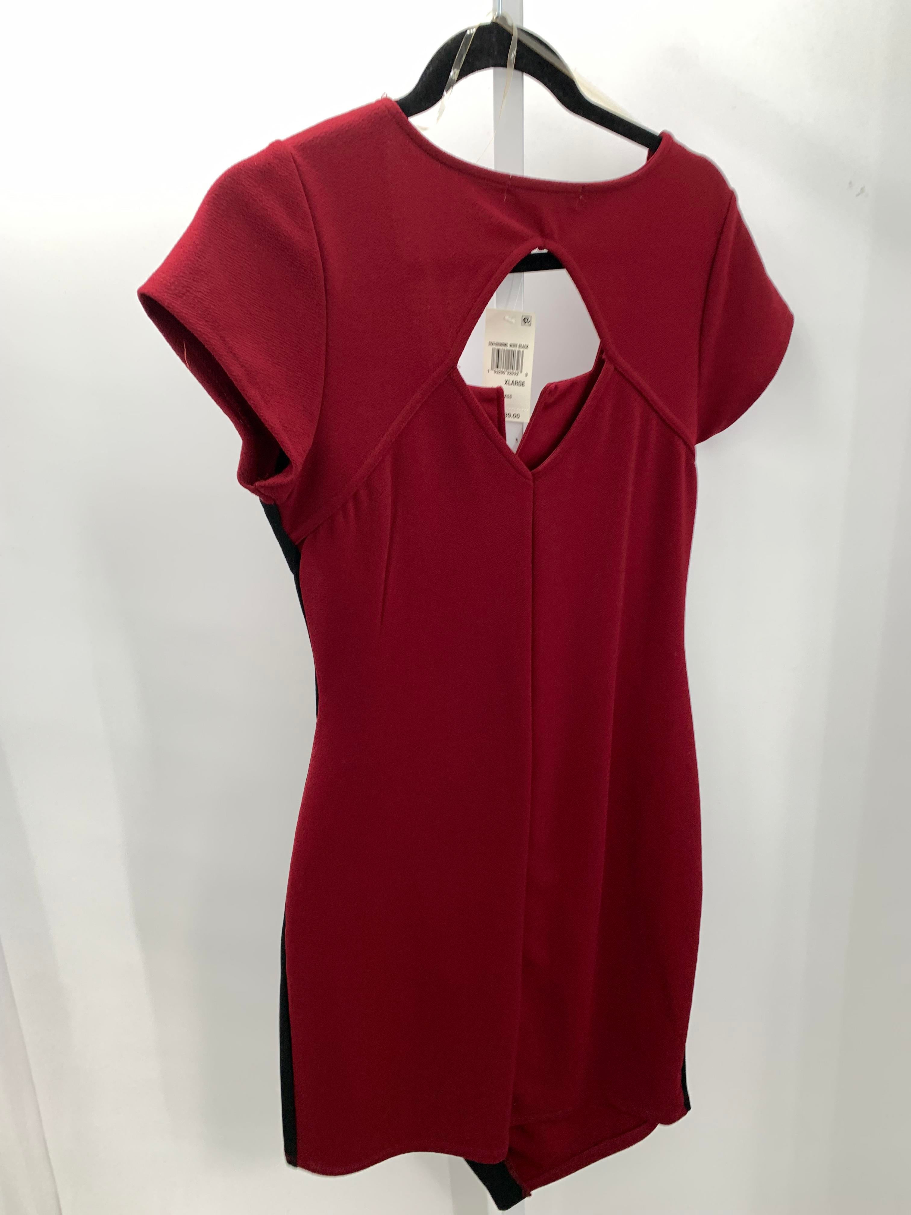 Size Extra Large Juniors Short Sleeve Dress