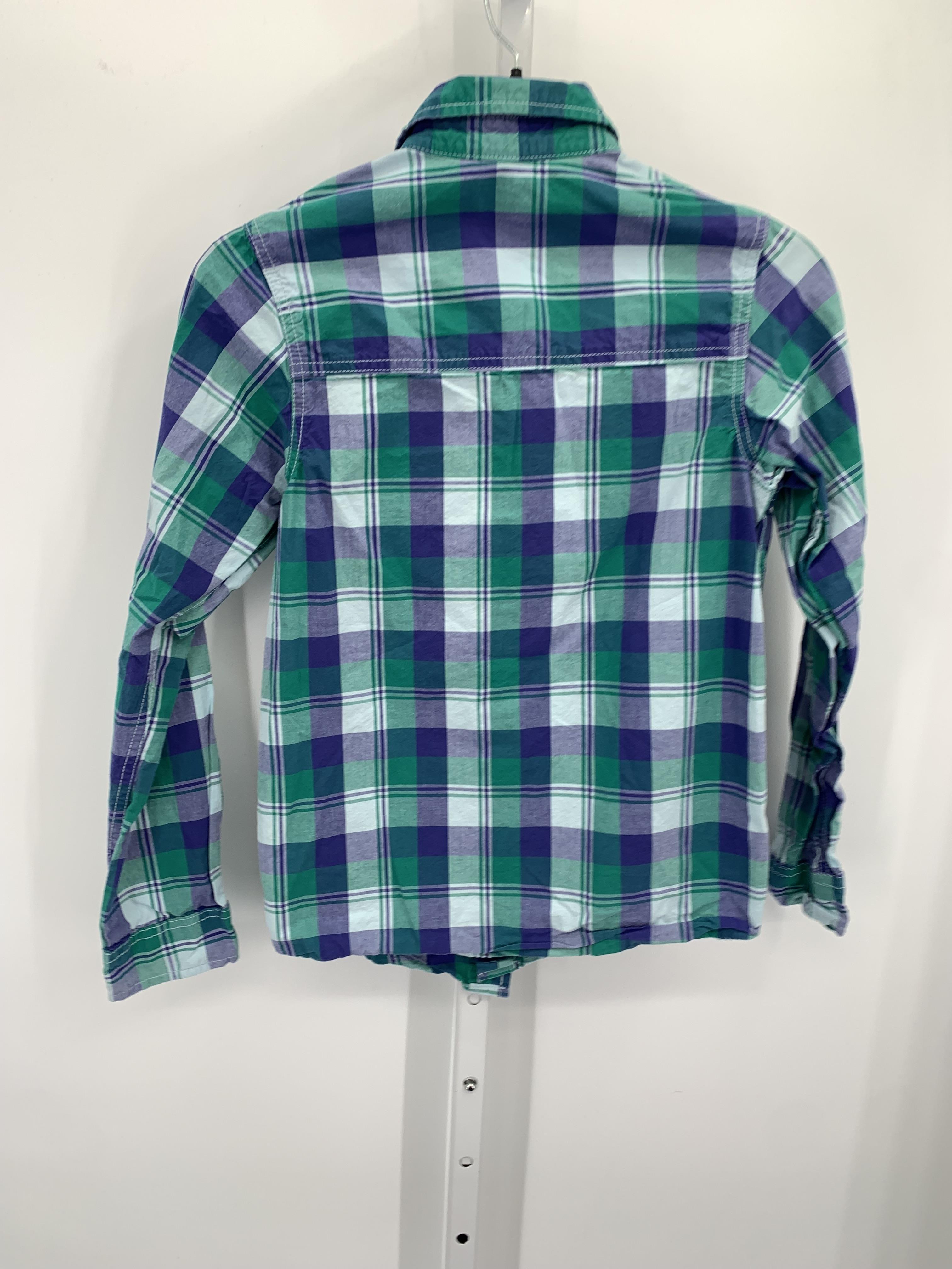 GREEN PLAID BUTTON DOWN