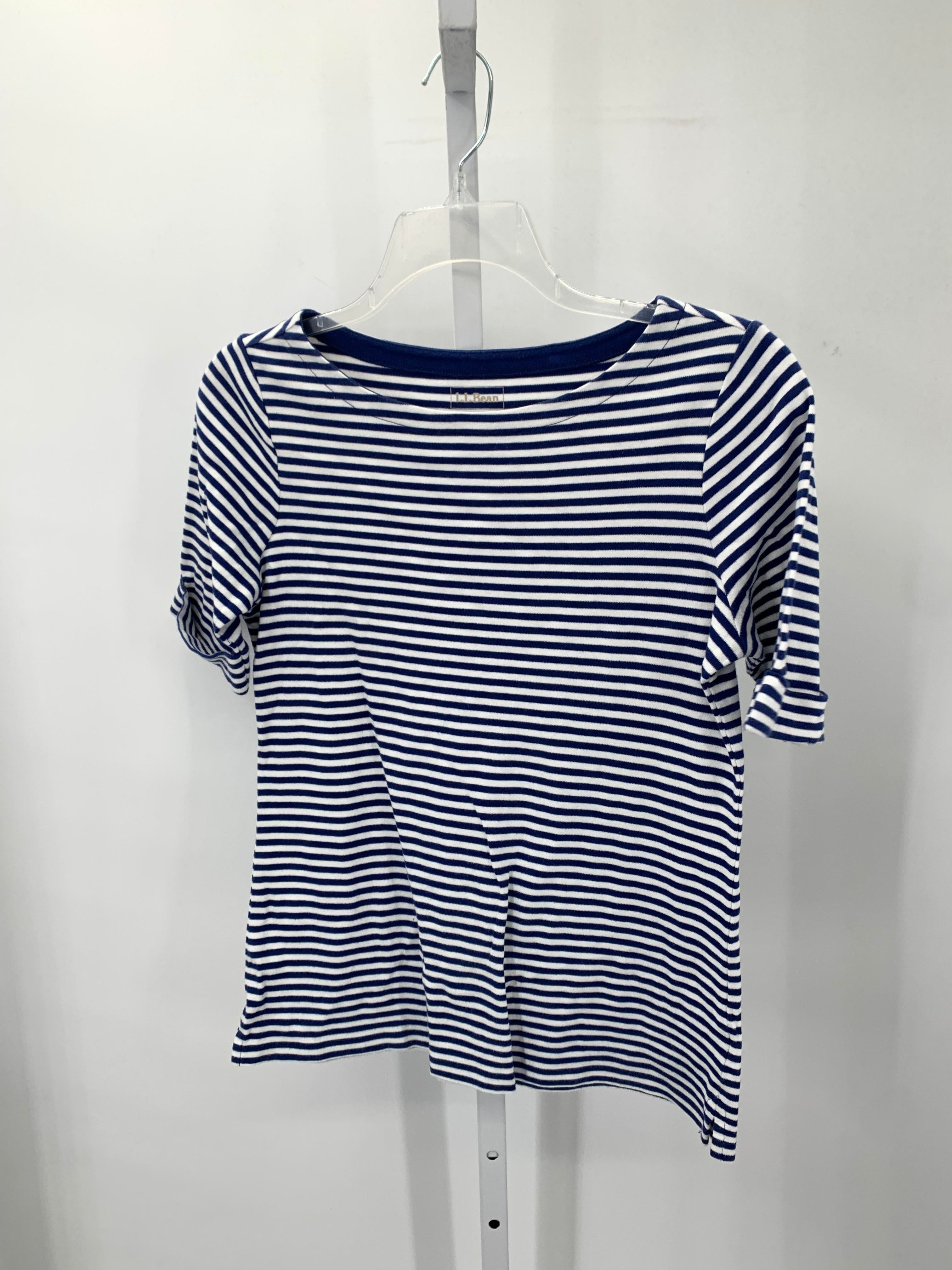 LL Bean Size Small Misses Short Sleeve Shirt