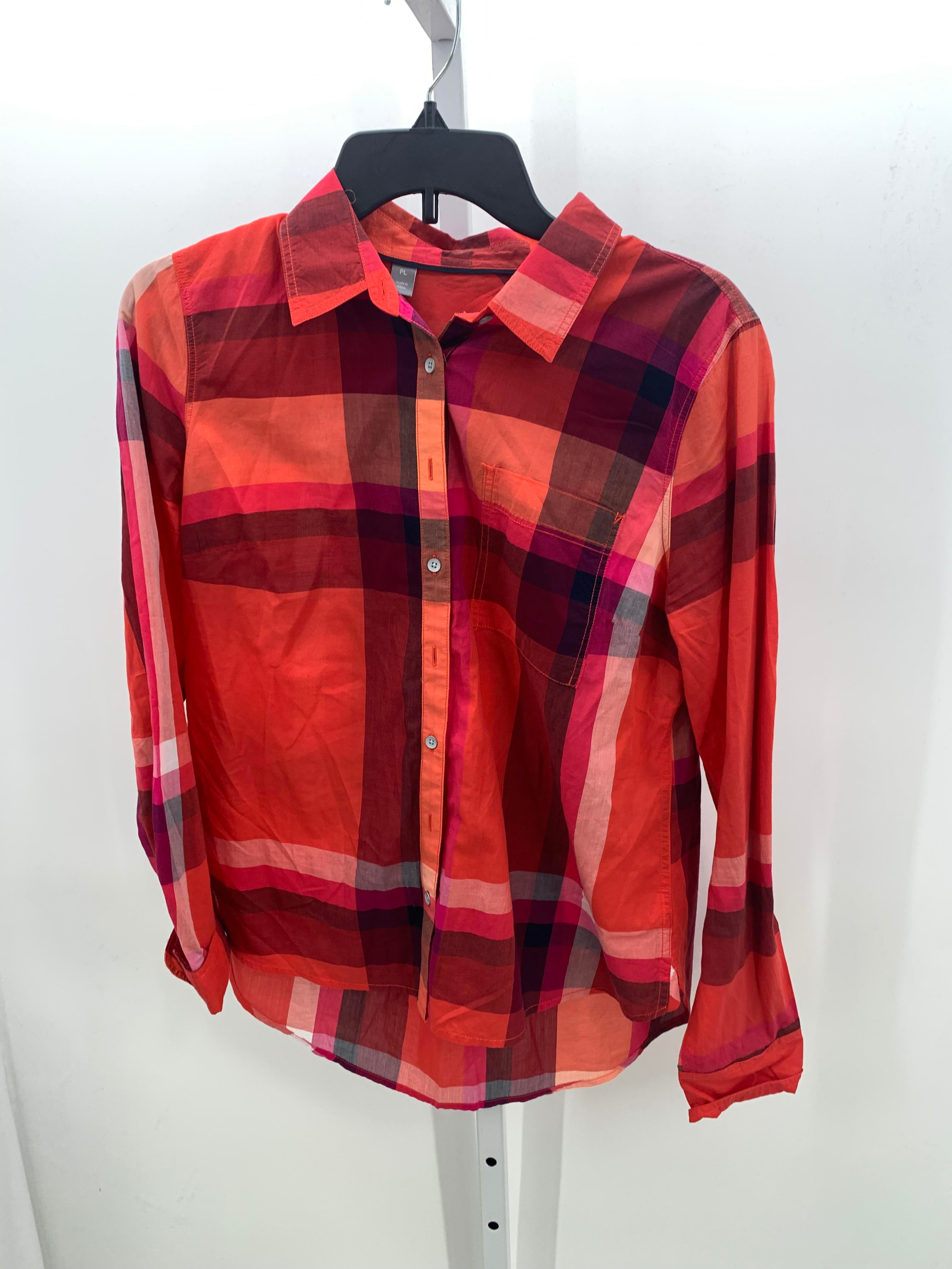 Size Large Petite Petite Long Sleeve Shirt
