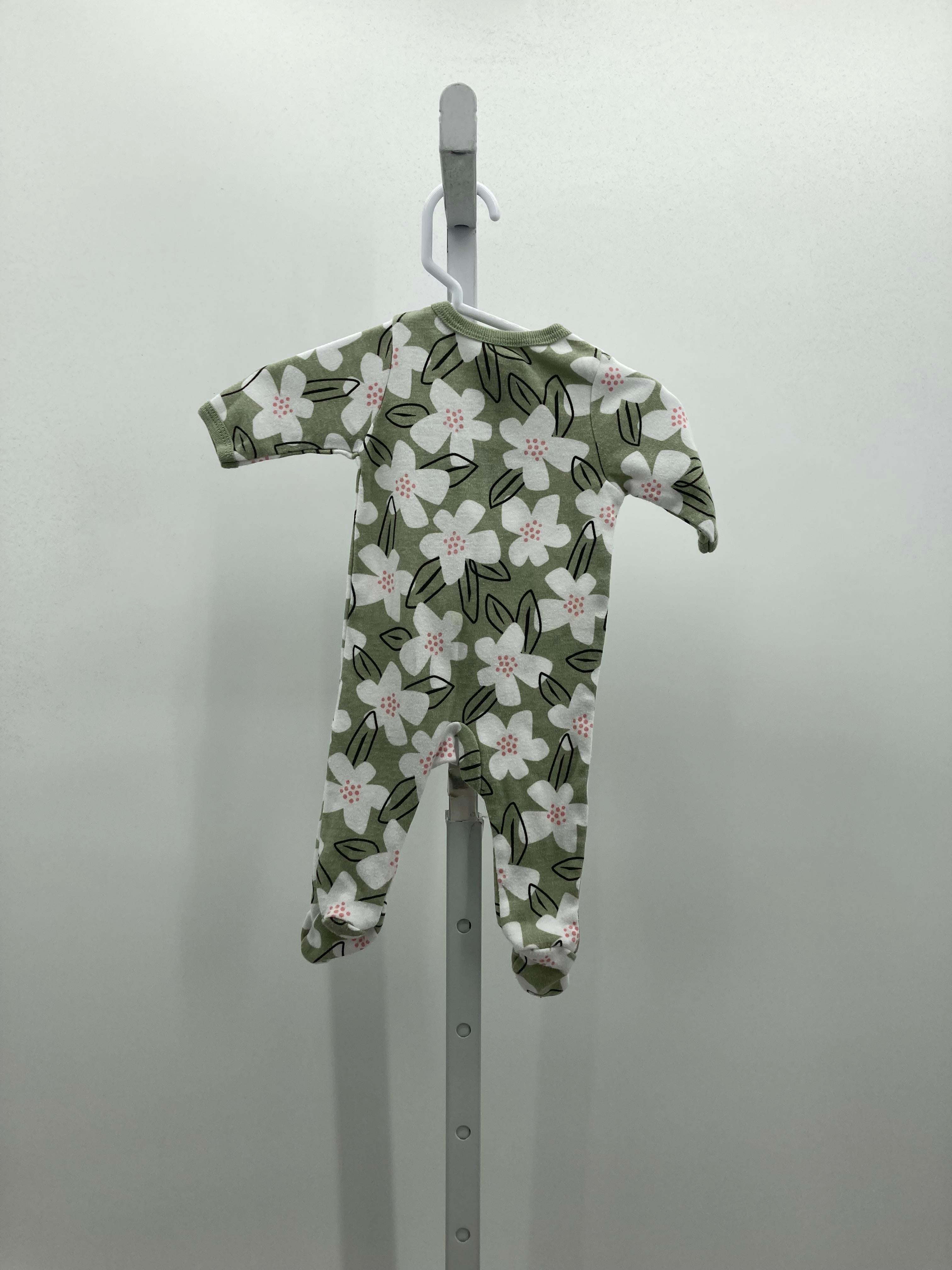 Size Newborn Girls Long Slv. Romper