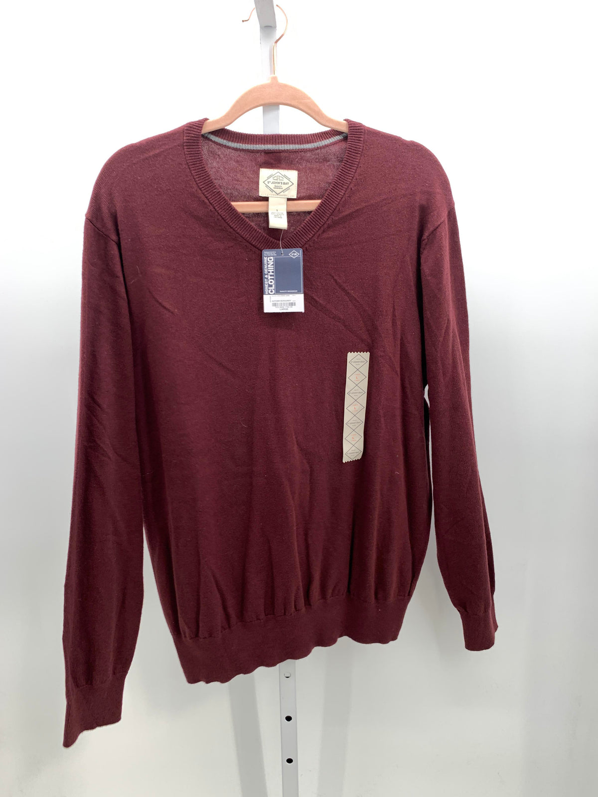 NEW VNECK ESTATE RIBBED