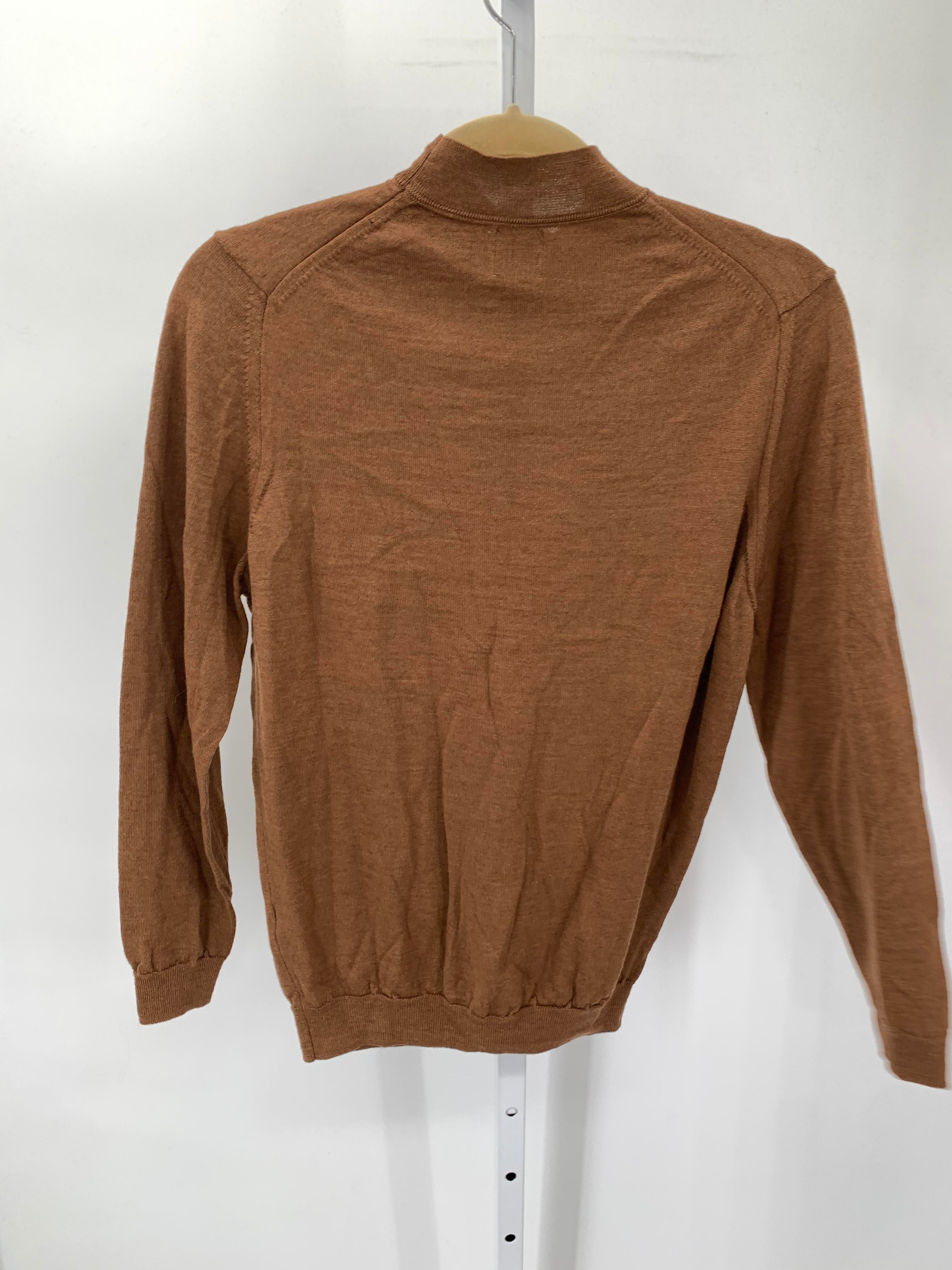 Zara Size Medium Misses Long Slv Sweater