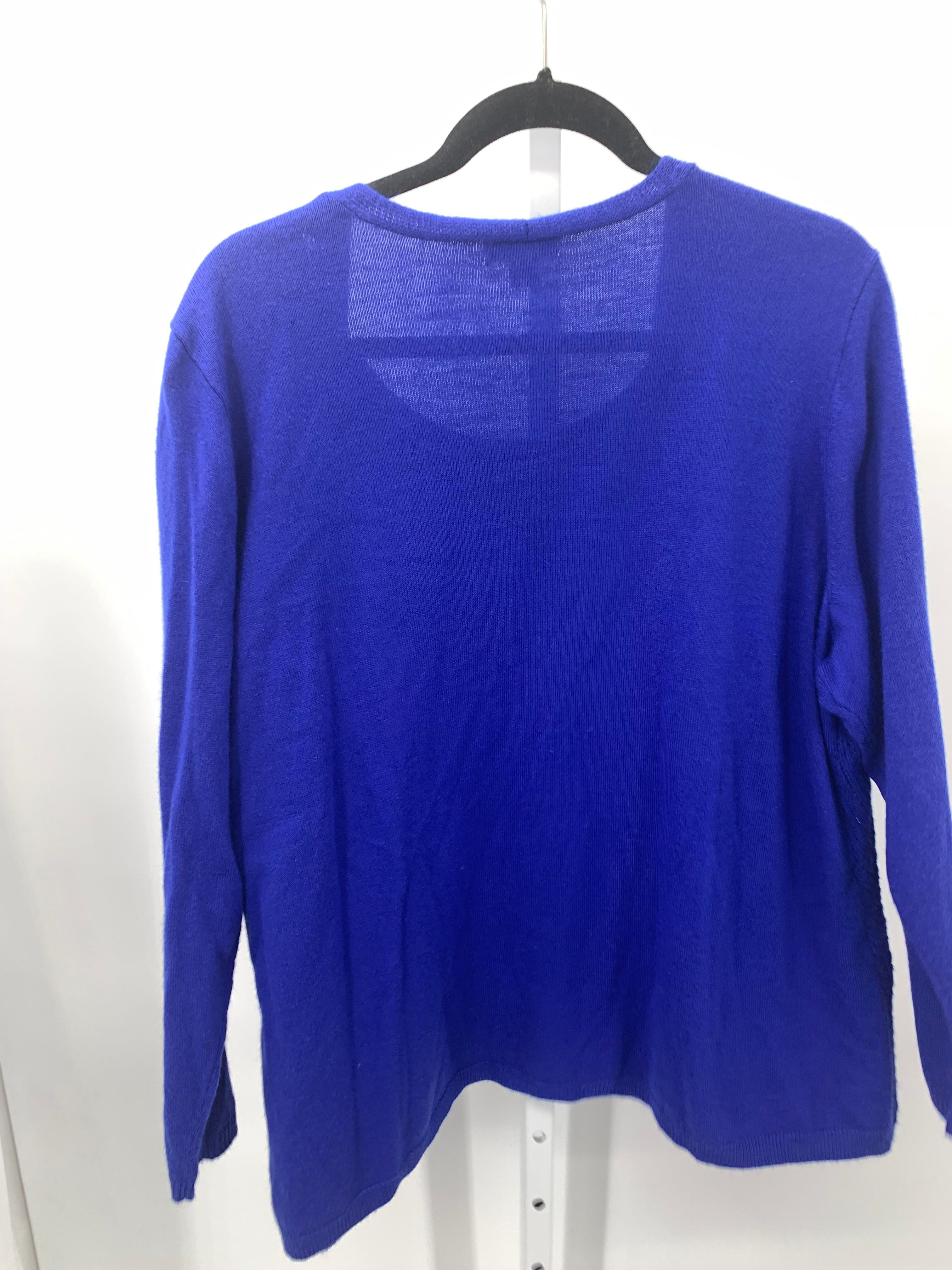 Croft & Barrow Size 3 Misses Long Slv Sweater