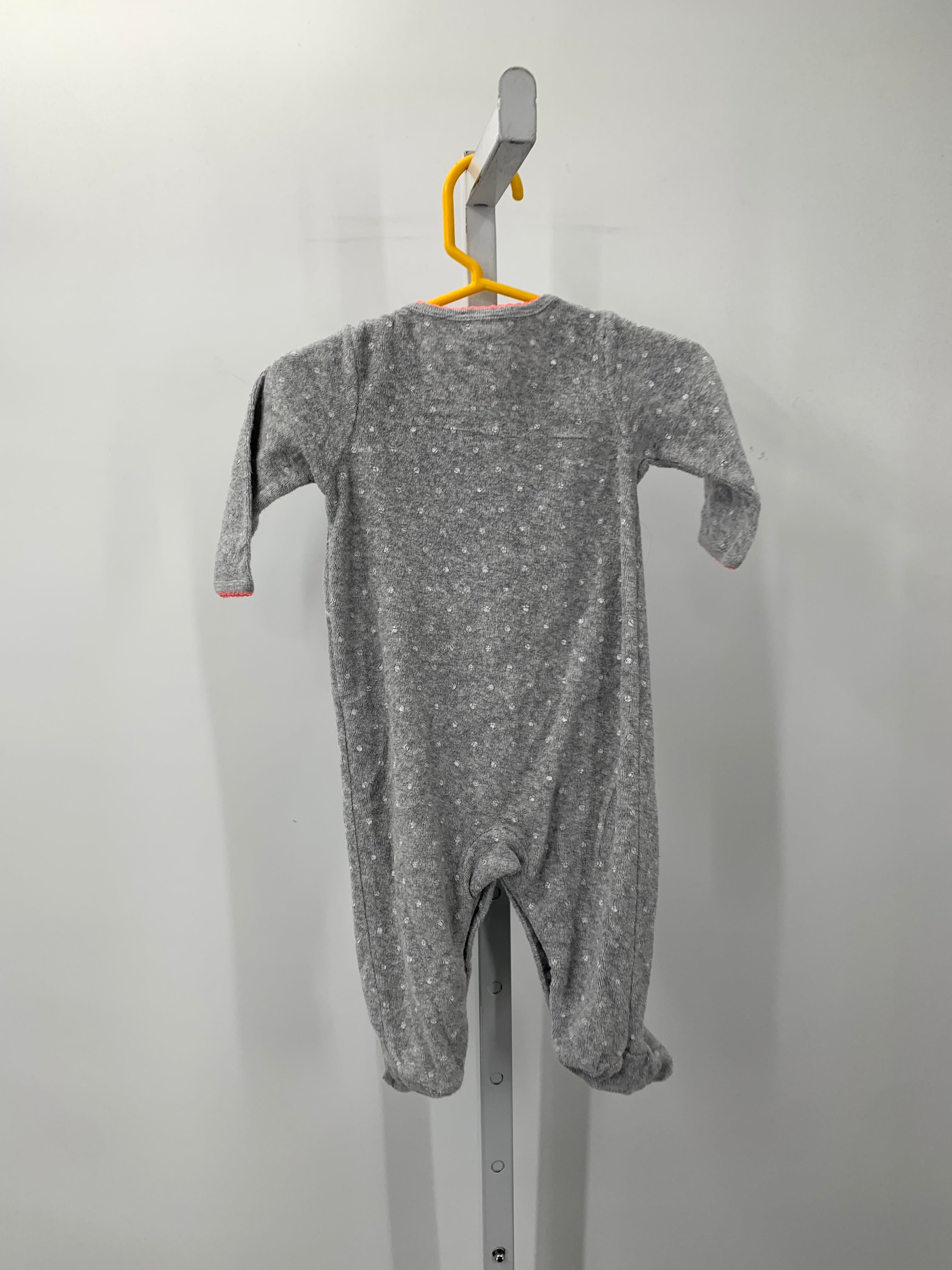 Carters Size 6 Months Girls Long Slv. Romper