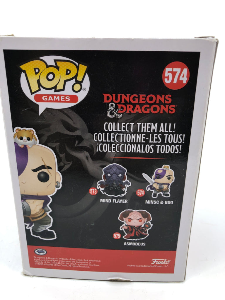 FUNKO POP MINSC AND BOO- DUNGEONS AND DRAGONS 574