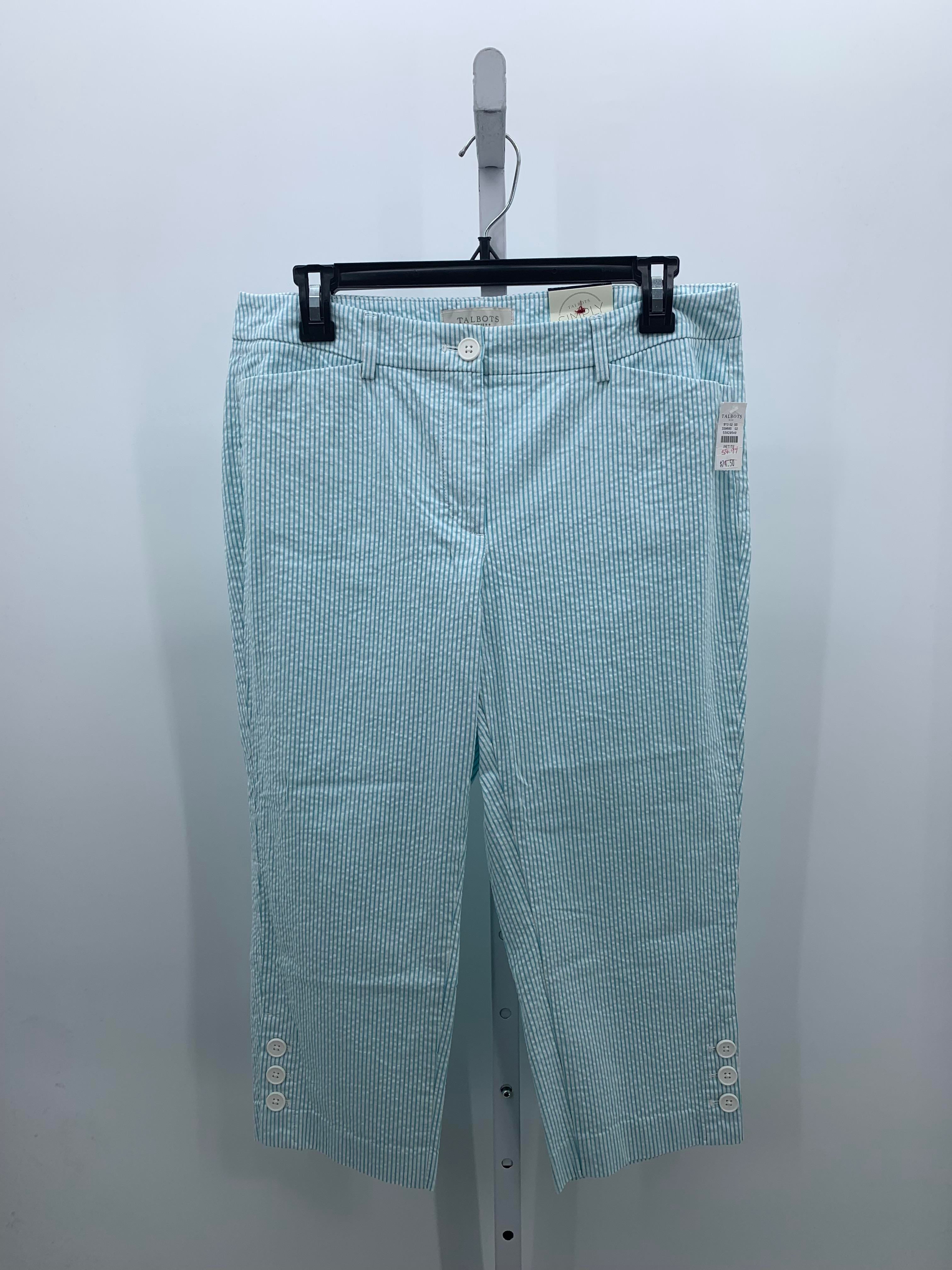 Talbots Size 8 Petite Petite Capri Pants