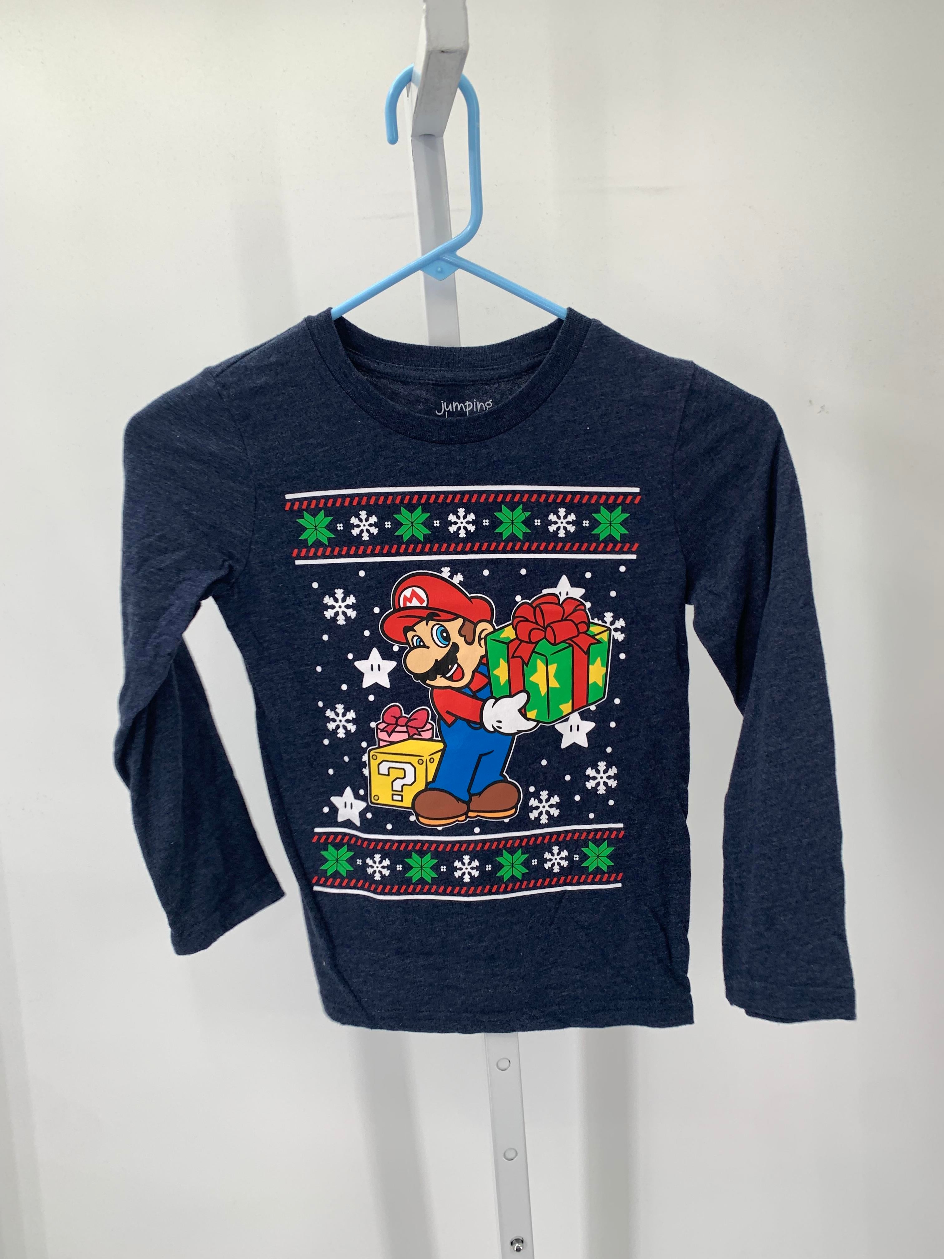 LONG SLV SHIRT SUPER MARIO