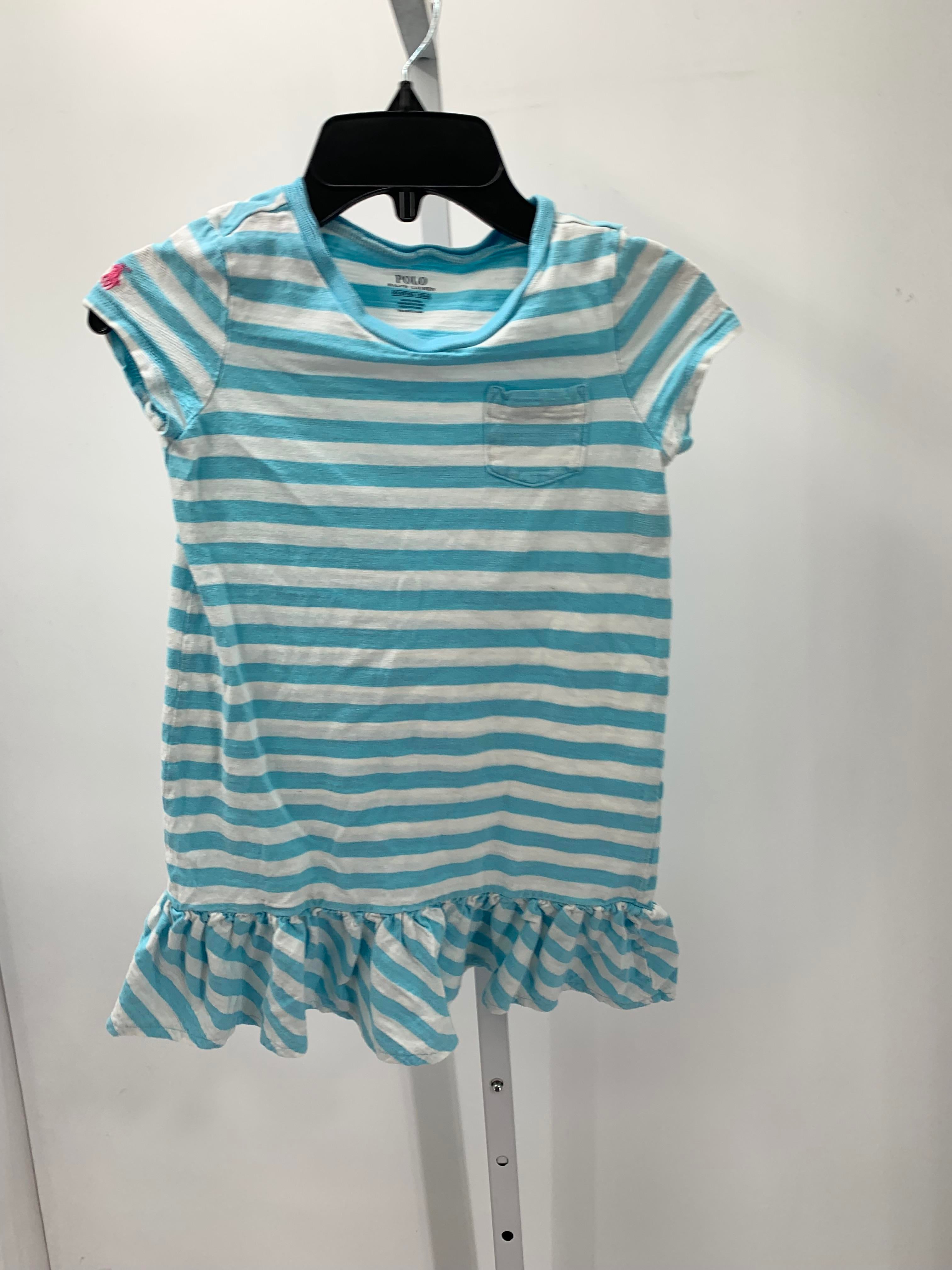 Ralph Lauren Size 6X Girls Short Sleeve Dress