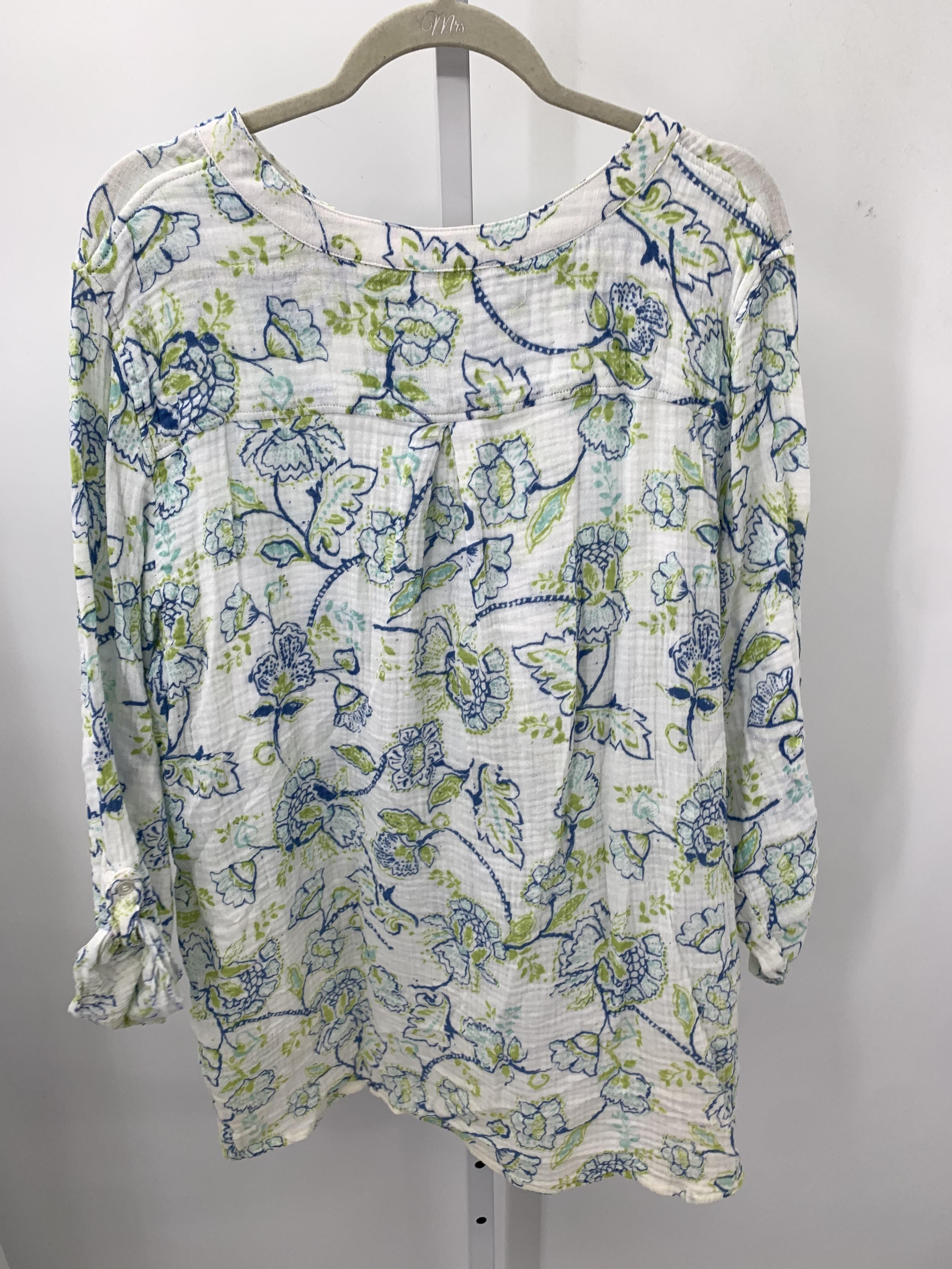 Coldwater Creek Size Small Misses Long Sleeve Shirt