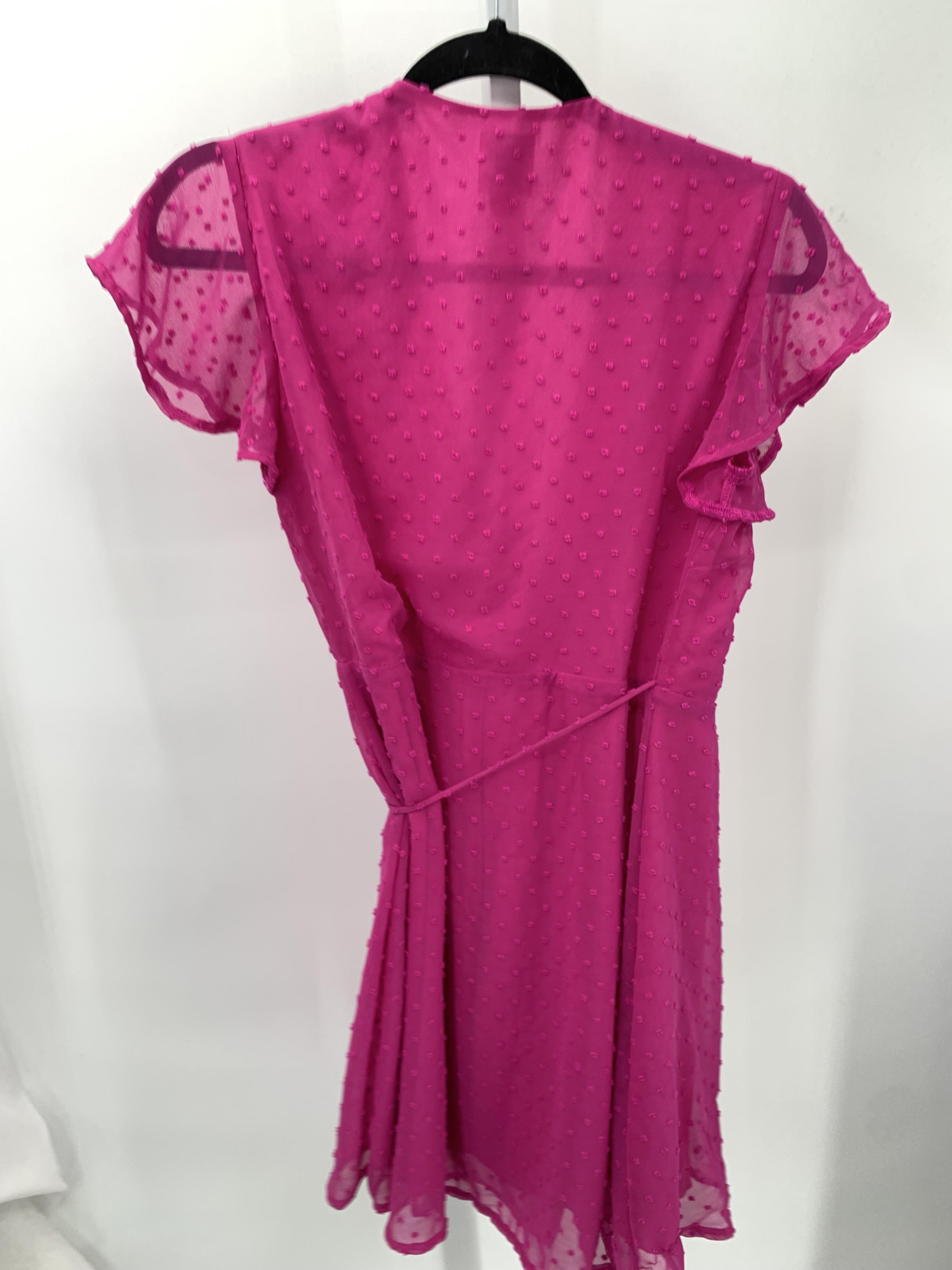 Blue Rain Size Small Misses Short Sleeve Dress