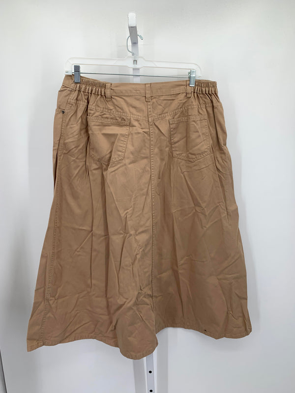 Roaman's Size 20 W Womens Skirt