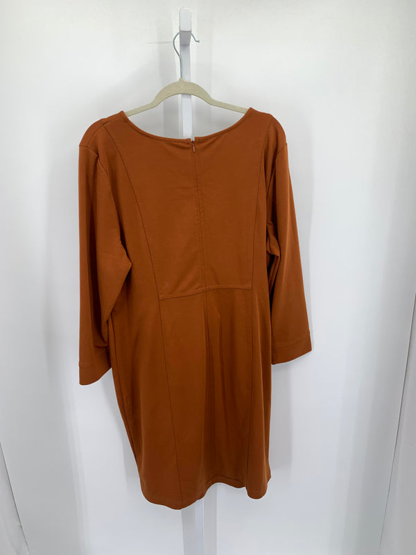 Size Extra Large Misses Long Sleeve Dress