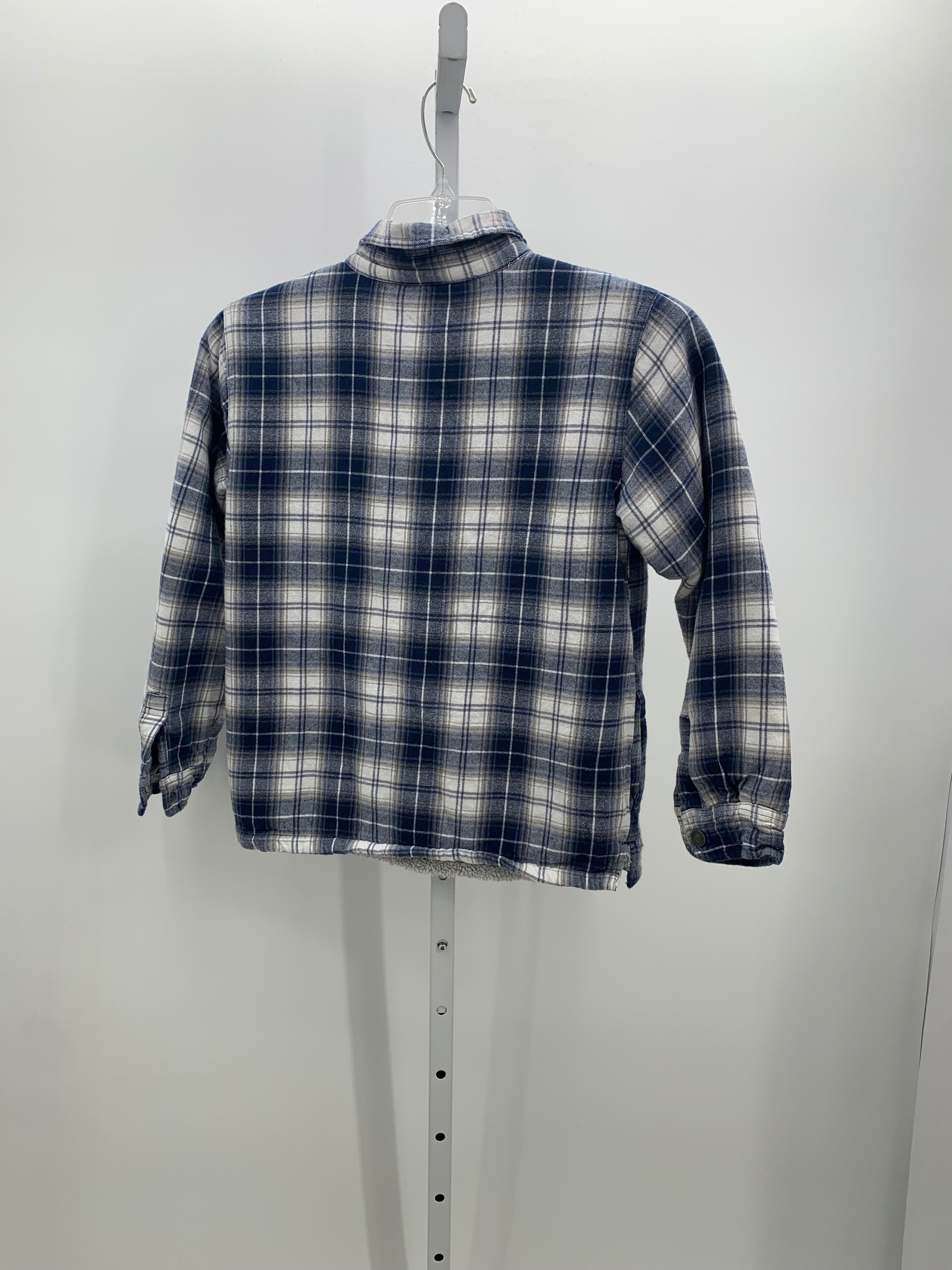 PLAID SHERPA LINED SHACKET.