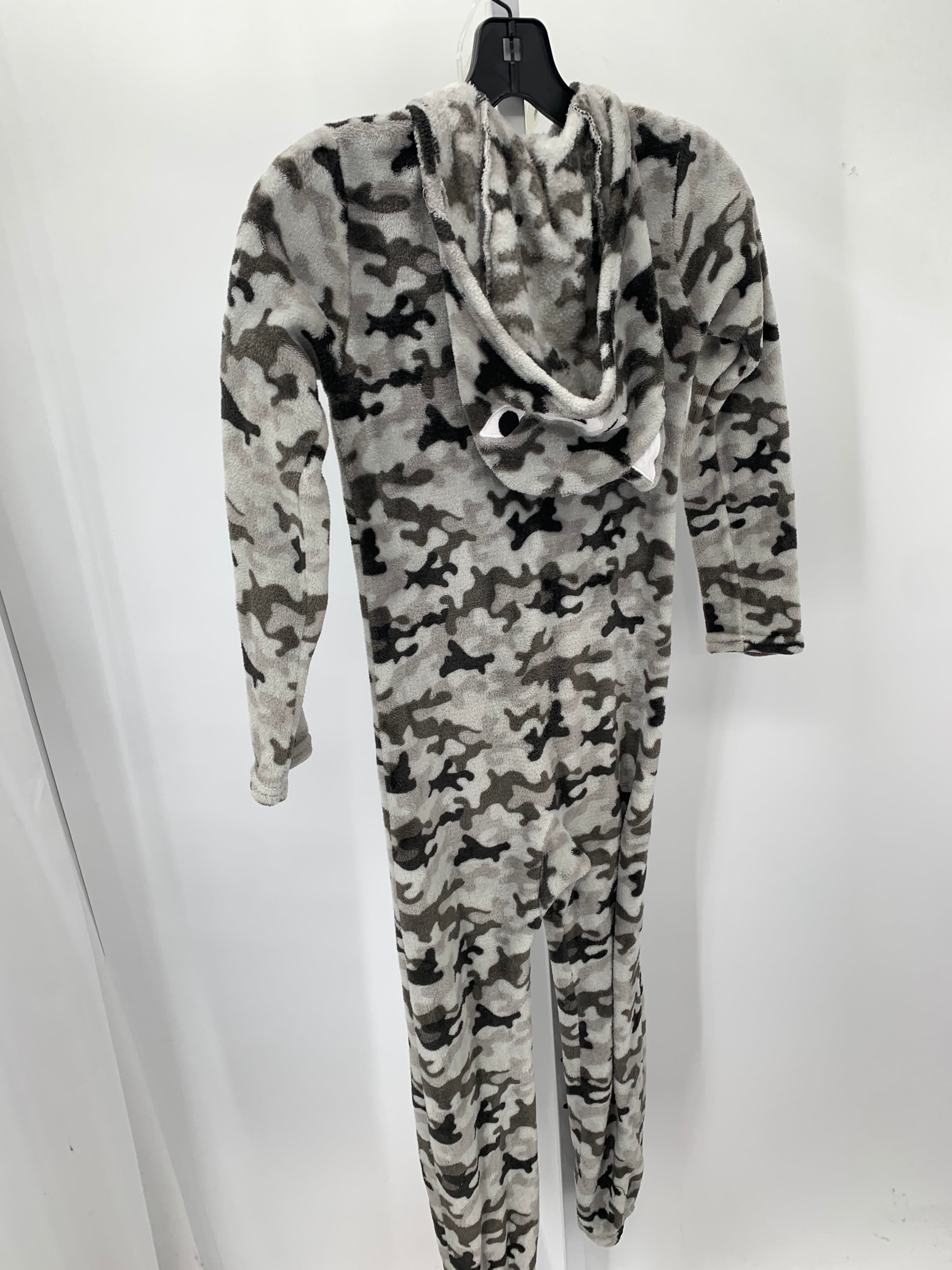 CAMO HOODED FLEECE