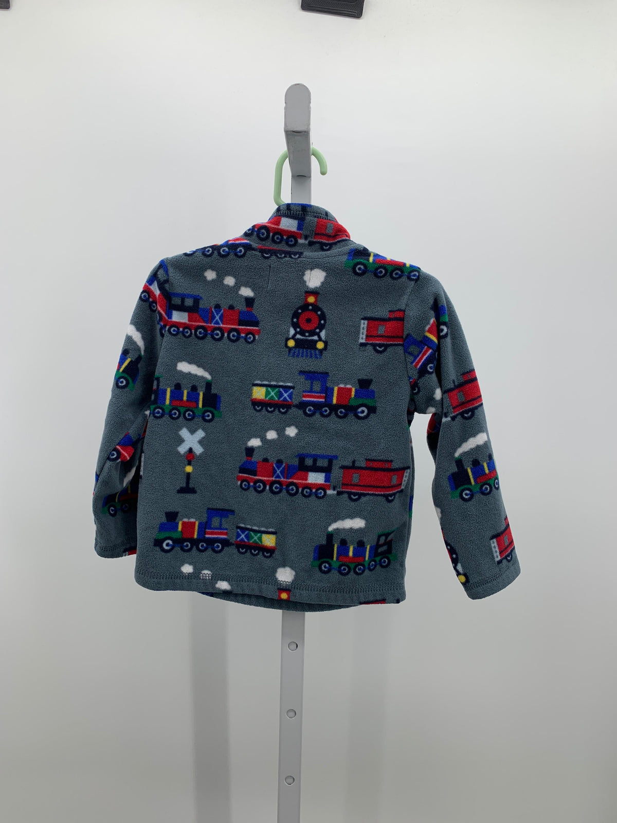 TRAINS FLEECE TOP