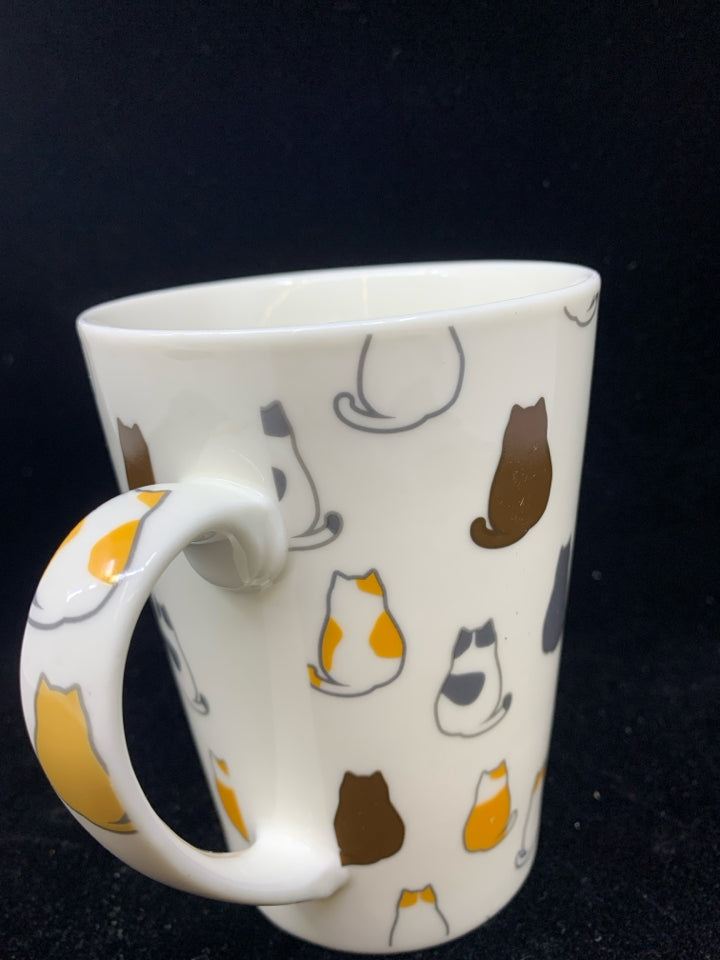 TALL CAT MUG.
