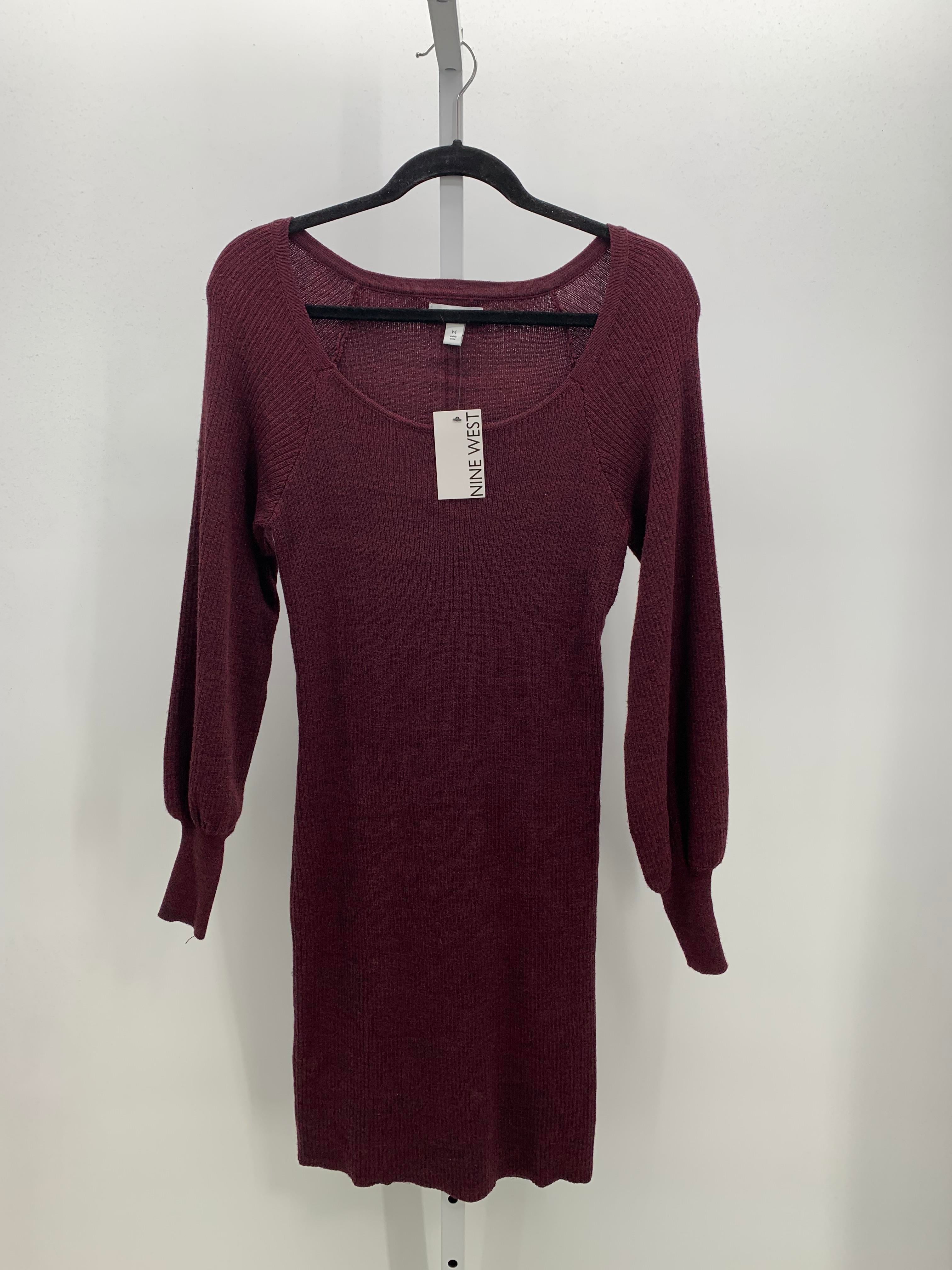 Nine West Size Medium Misses Long Sleeve Dress
