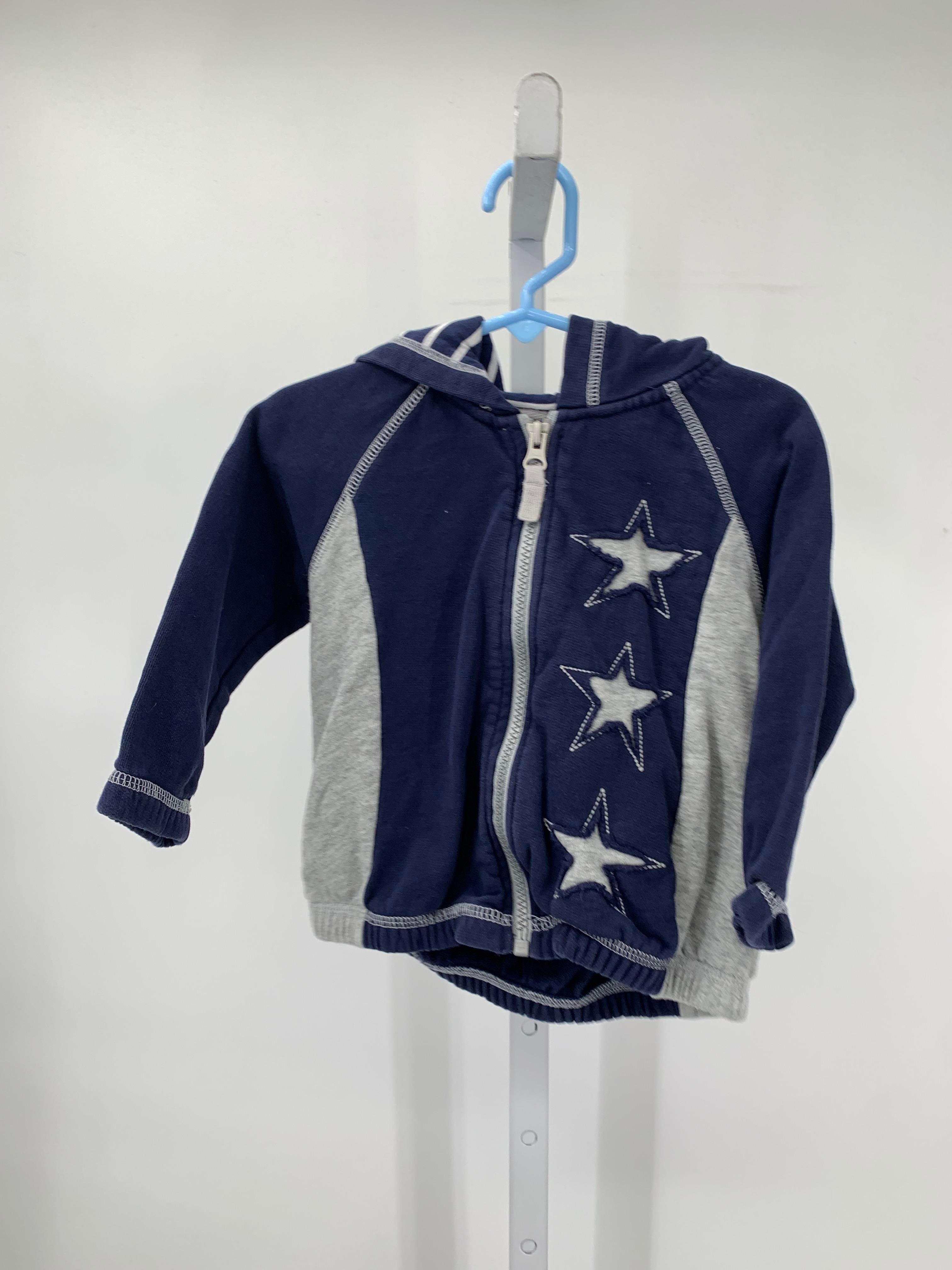 GREY STARS HOODED KNIT.