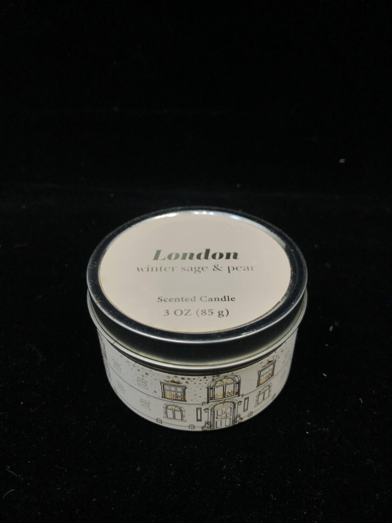 WINTER SAGE&PEAR CANDLE.