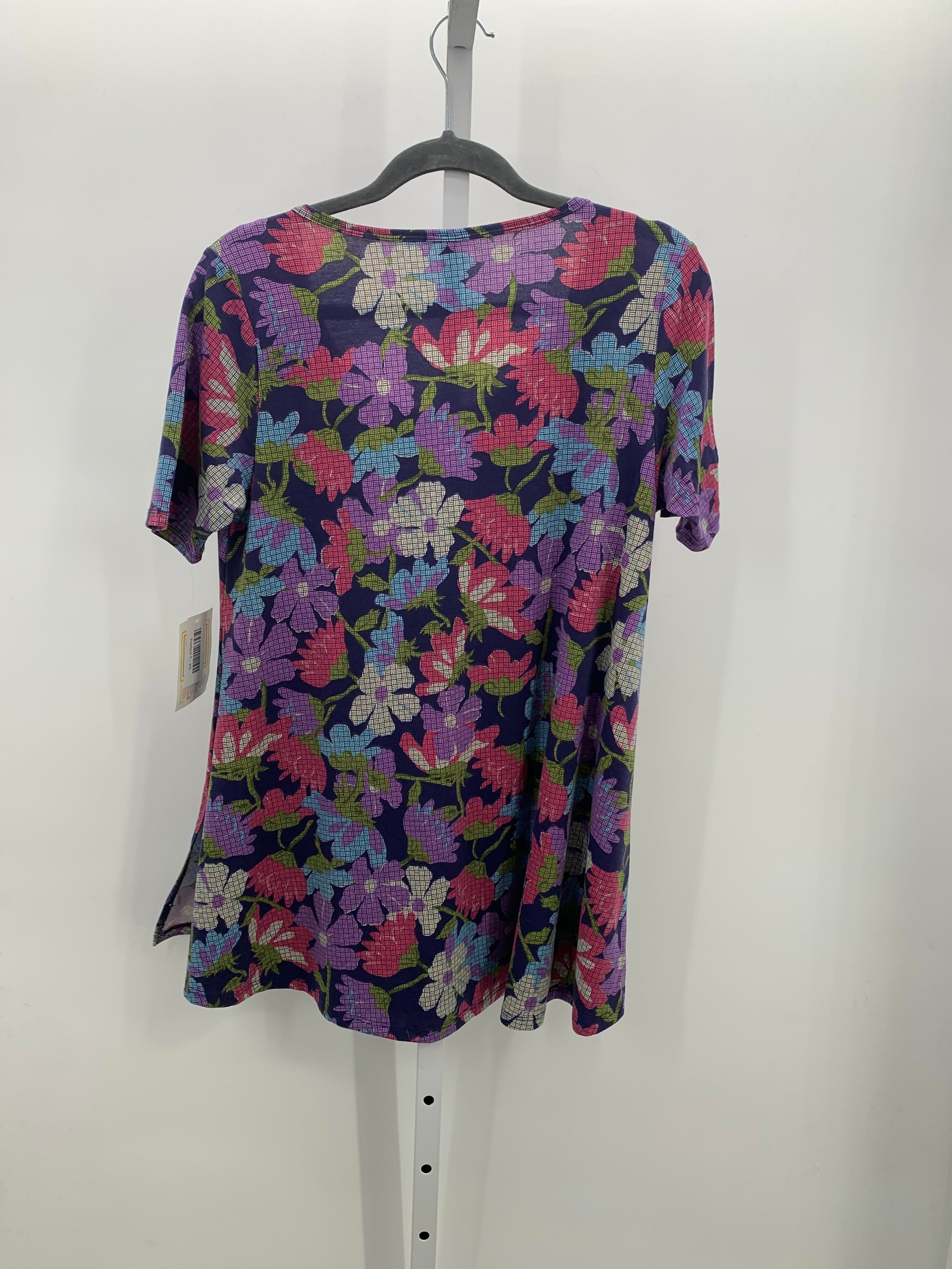 Lularoe Size X Small Misses Short Sleeve Shirt