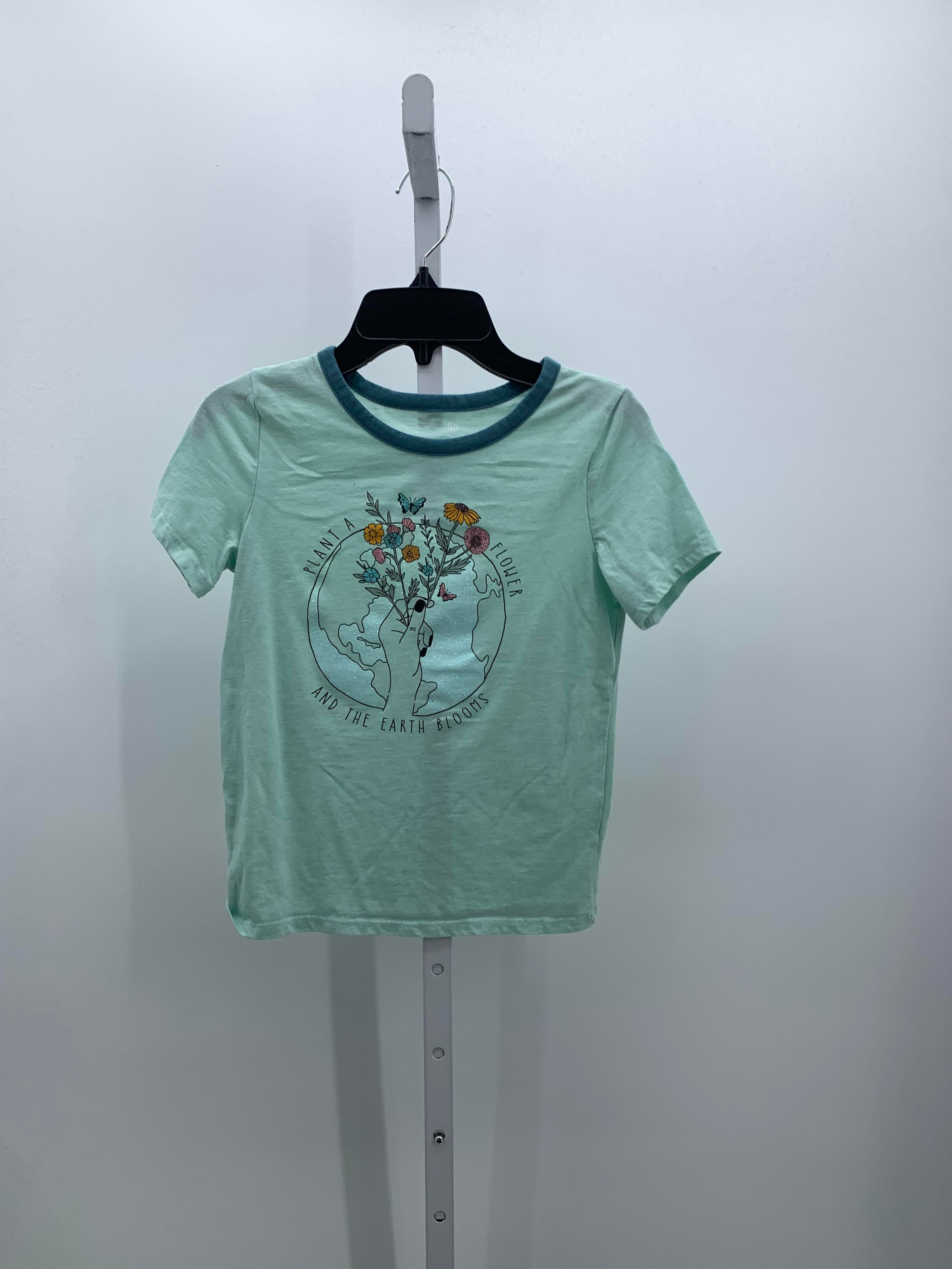SO Size 8 Girls Short Sleeve Shirt