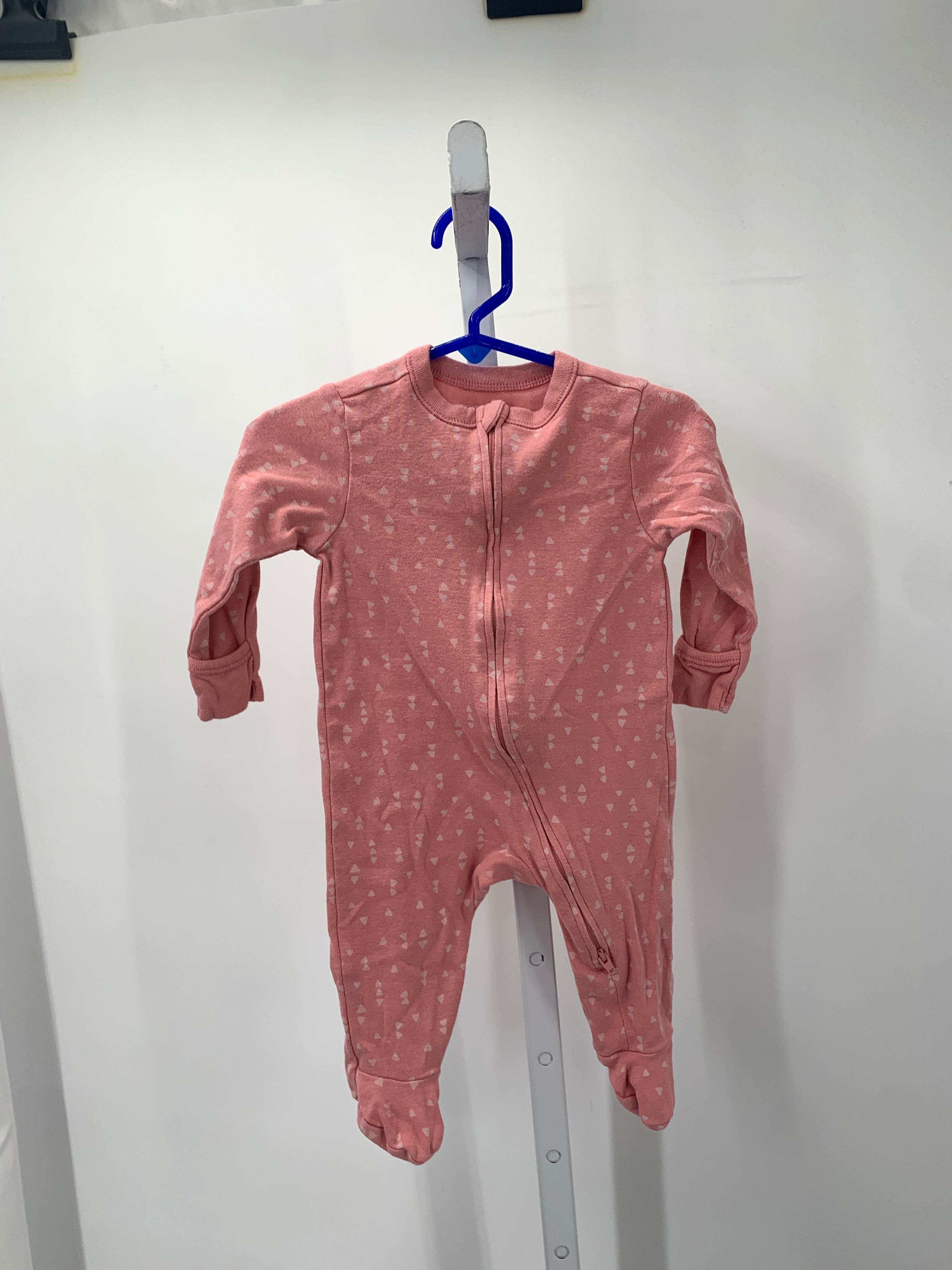 Old Navy Size 6-9 mon Girls Long Slv. Romper