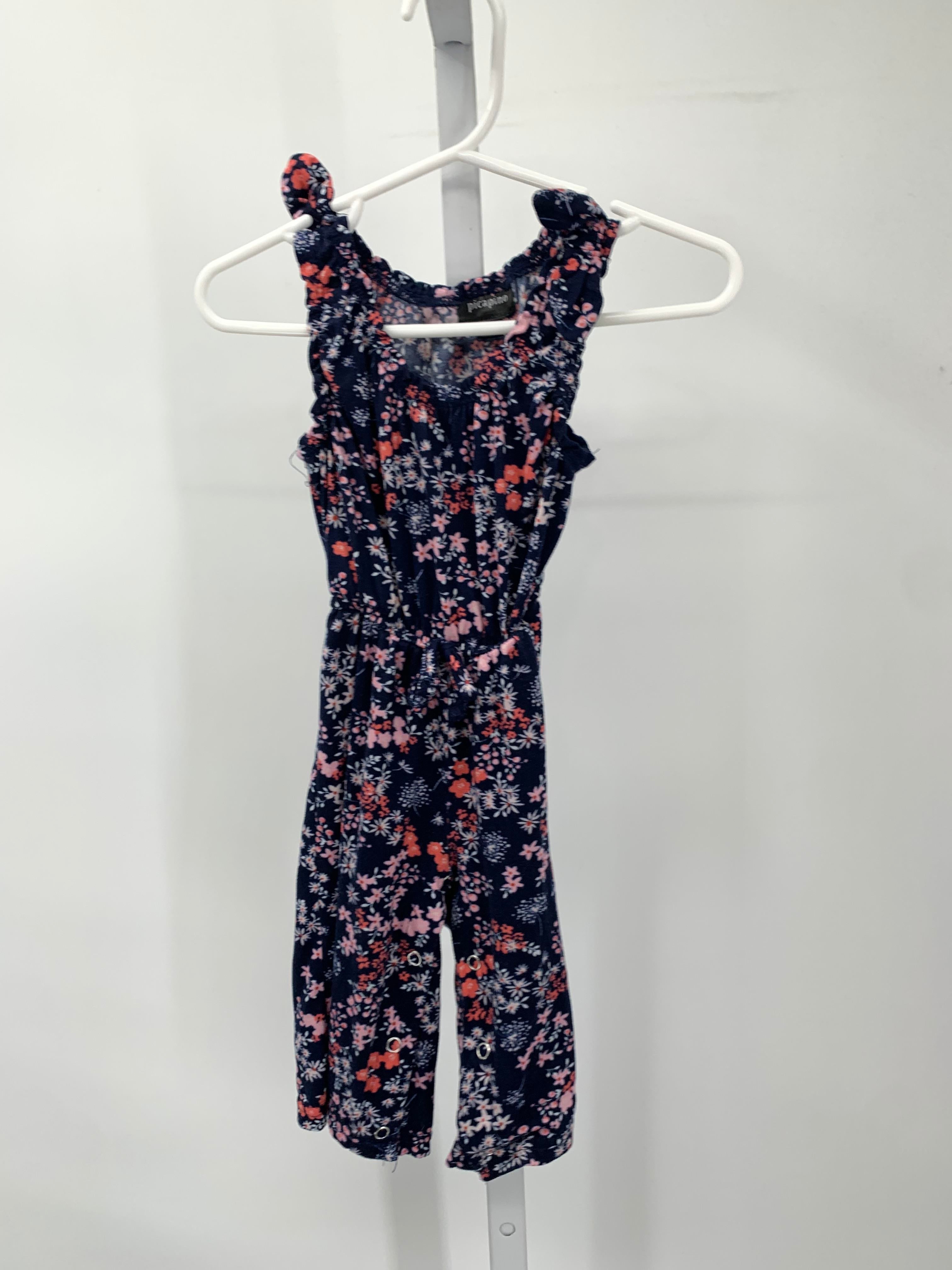 Size 12 Months Girls Sleeveless Romper