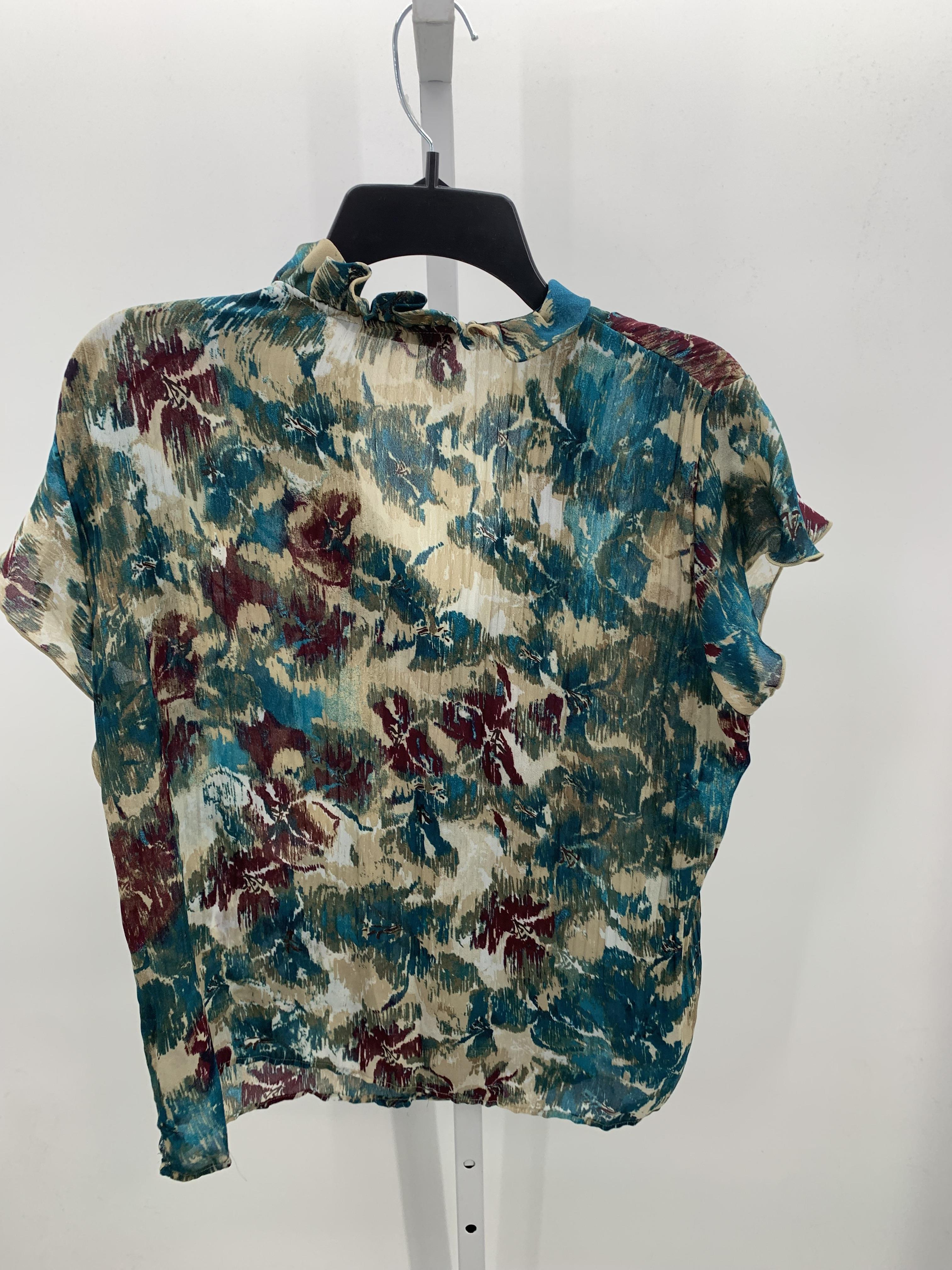 Zac & Rachel Size Large Misses Short Sleeve Shirt