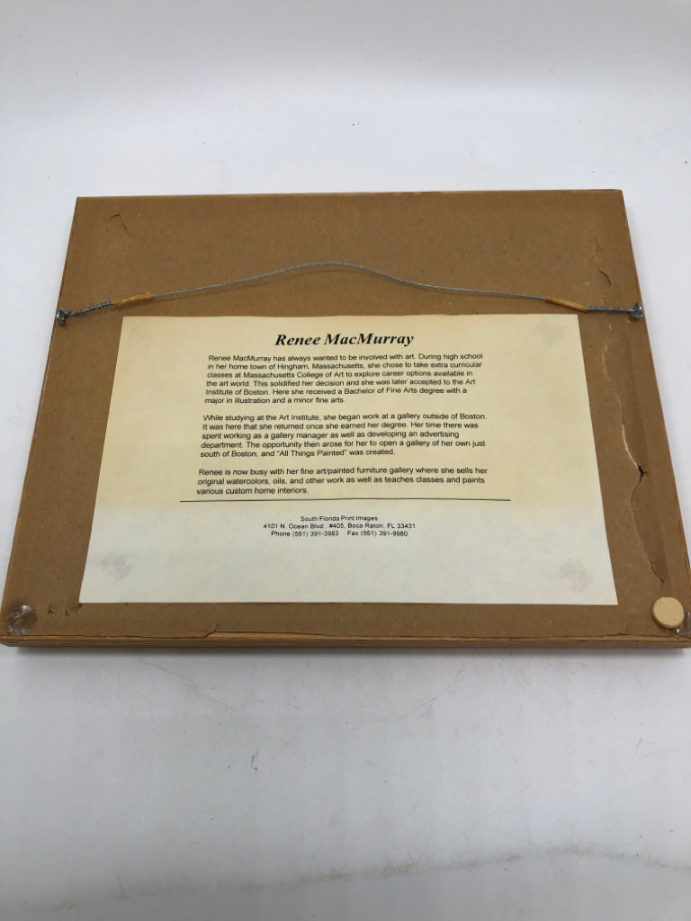 FT LAUDERDALE BEACH FRAMED PRINT.