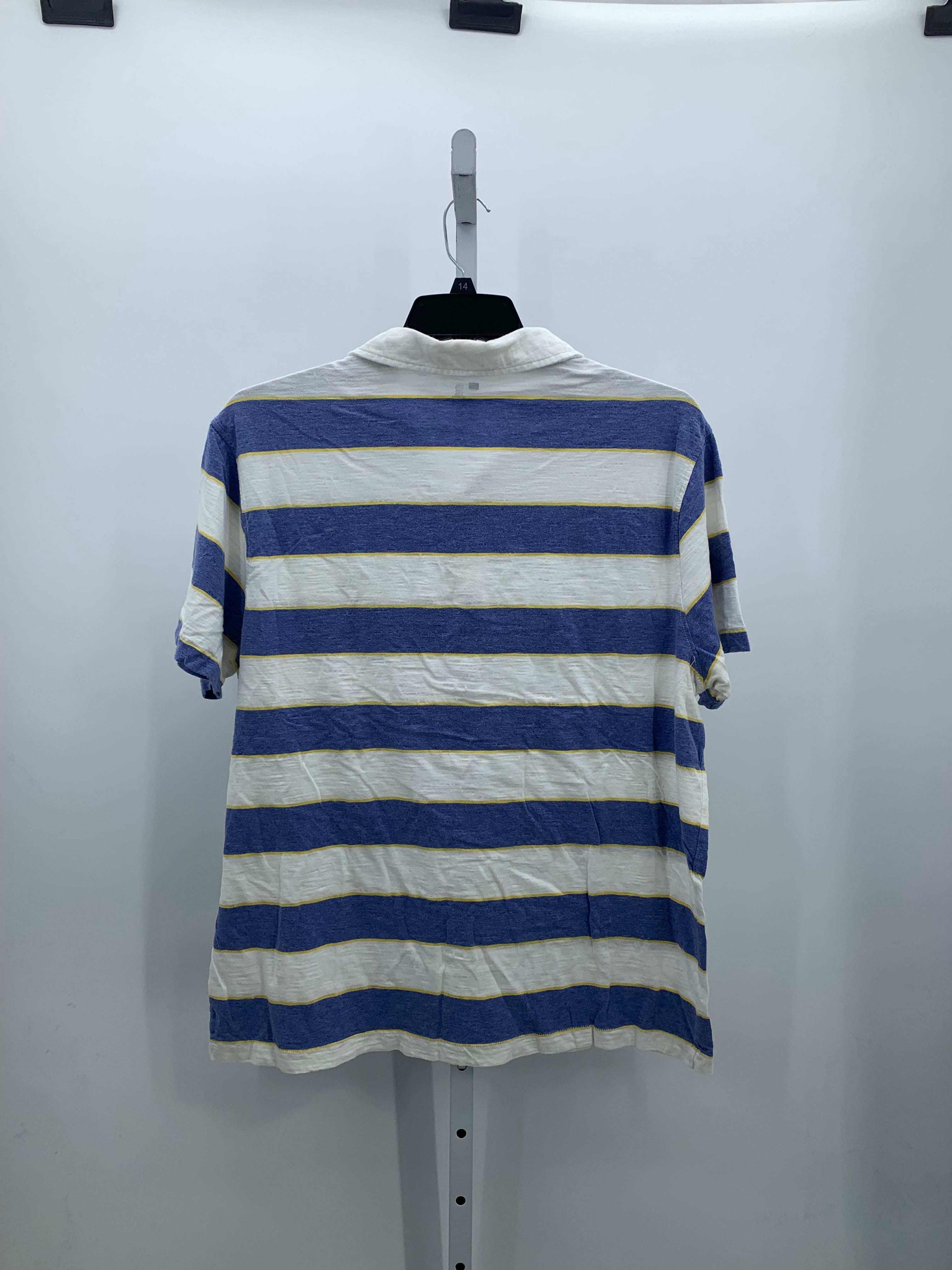 BLUE YELLOW STRIPES POLO