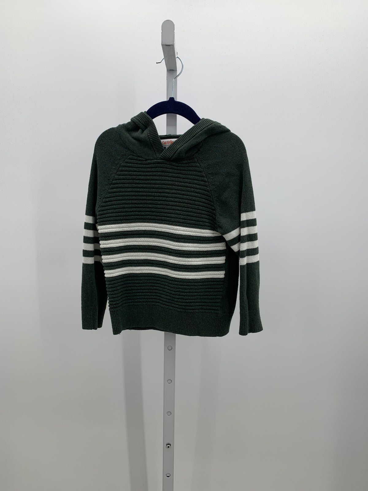 HOODED WHITE STRIPES