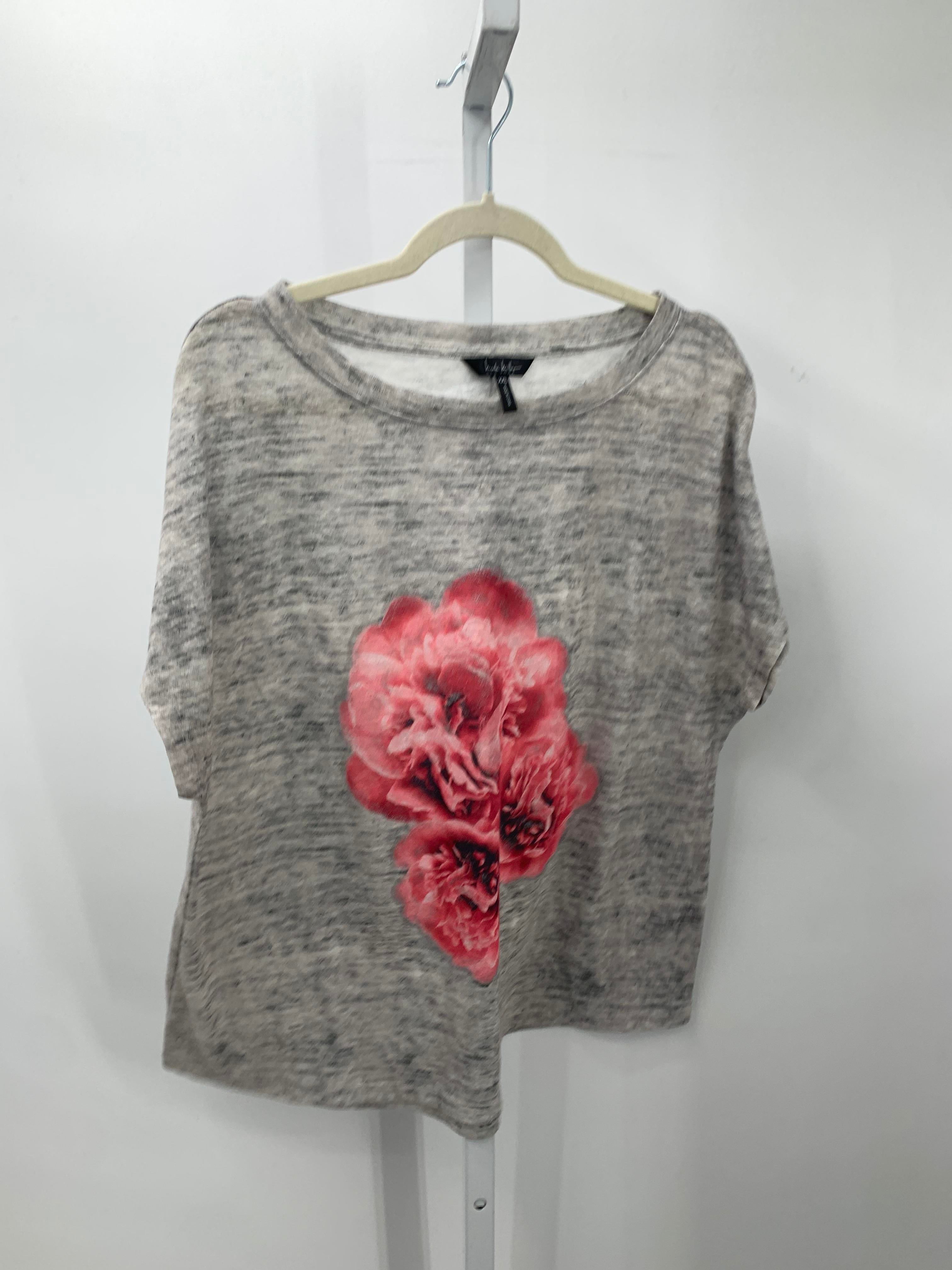 Nicole Miller Size XXL Misses Short Sleeve Shirt