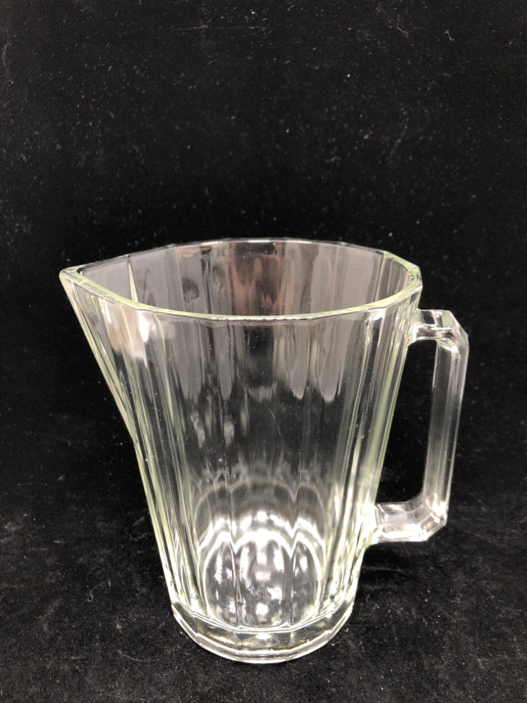 BORMIOLL ITALIAN GLASS PITCHER.