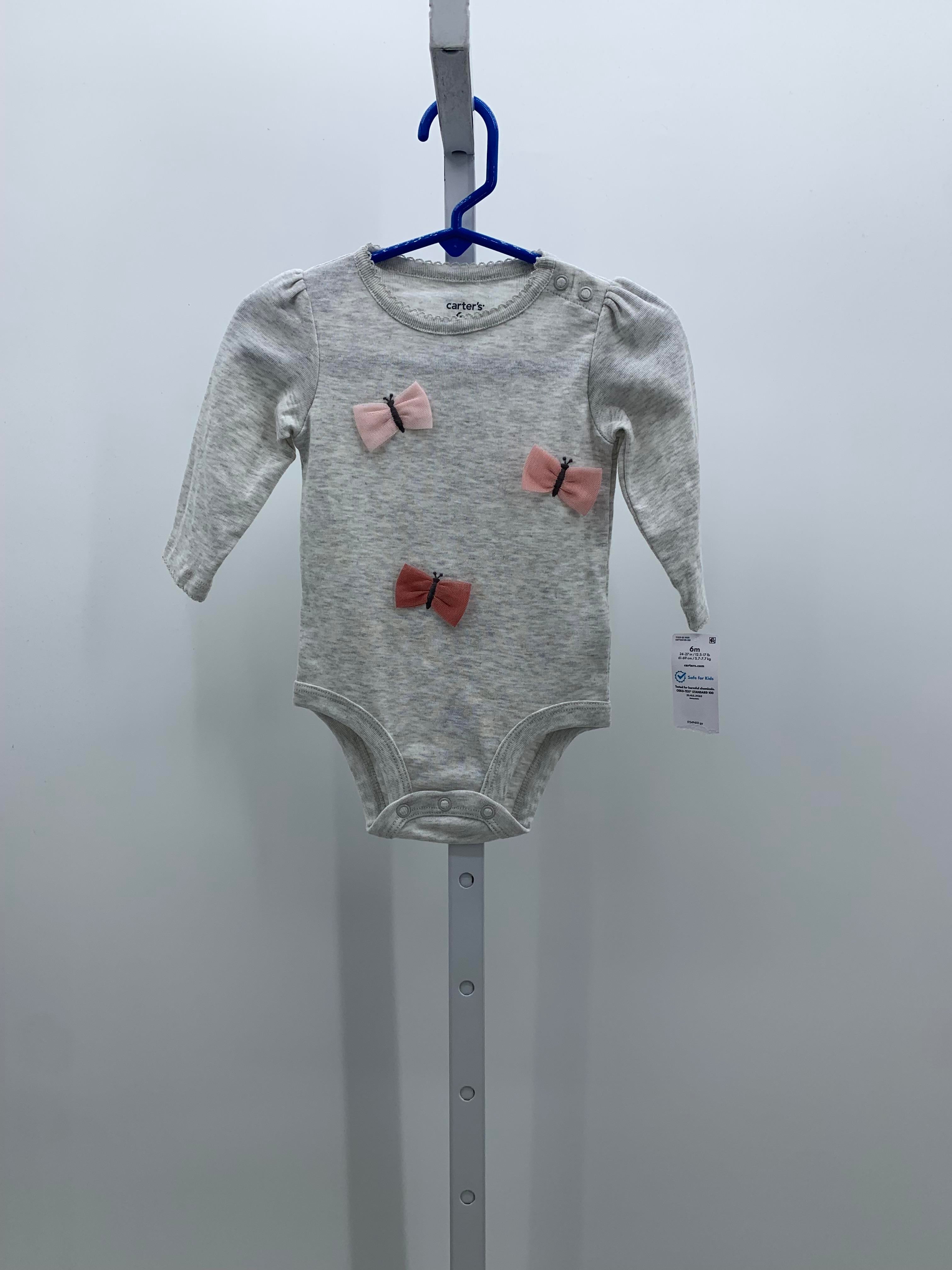 Carters Size 6 Months Girls Long Sleeve Shirt