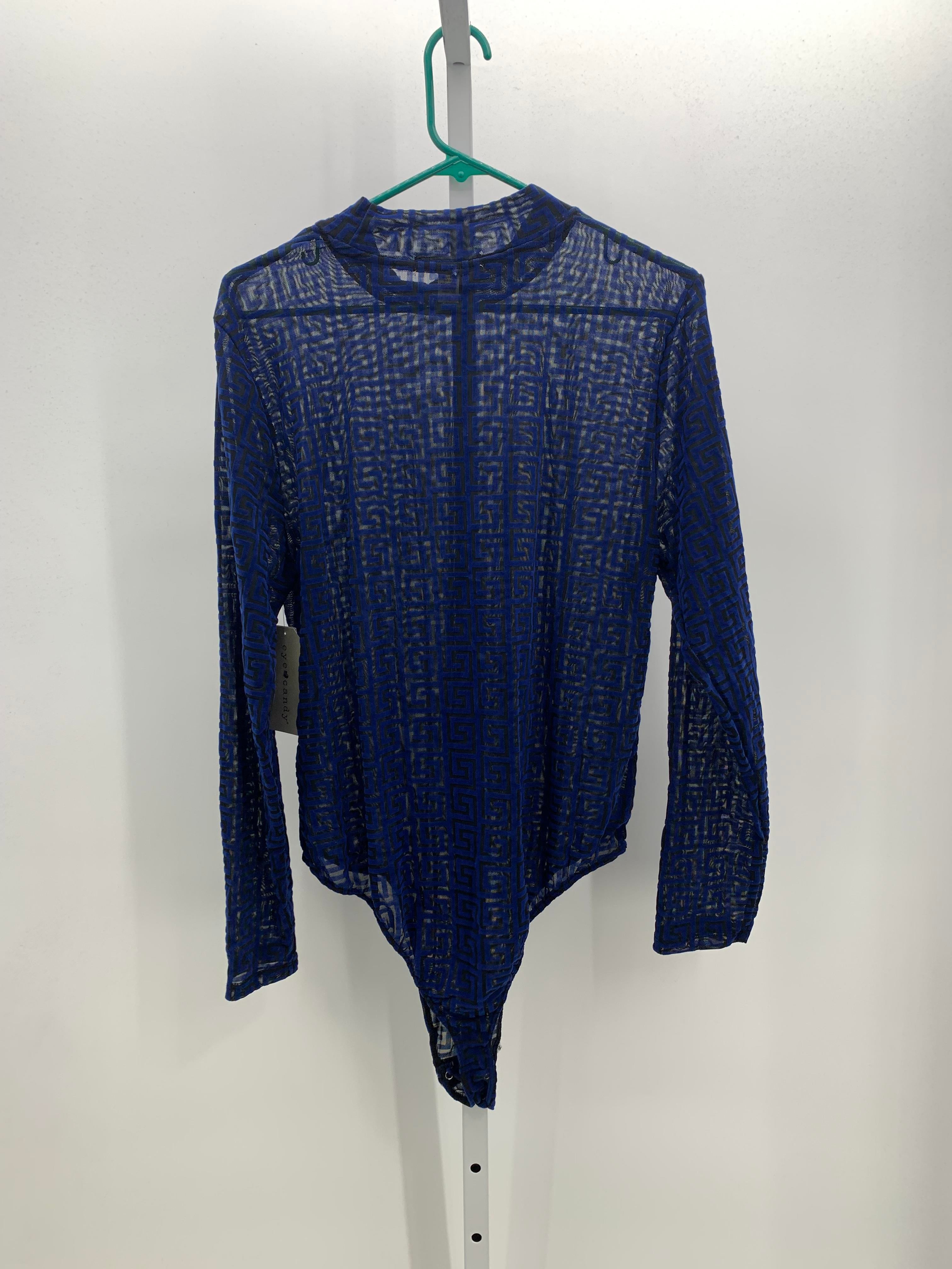 Eye Candy Size 3X Womens Long Sleeve Shirt