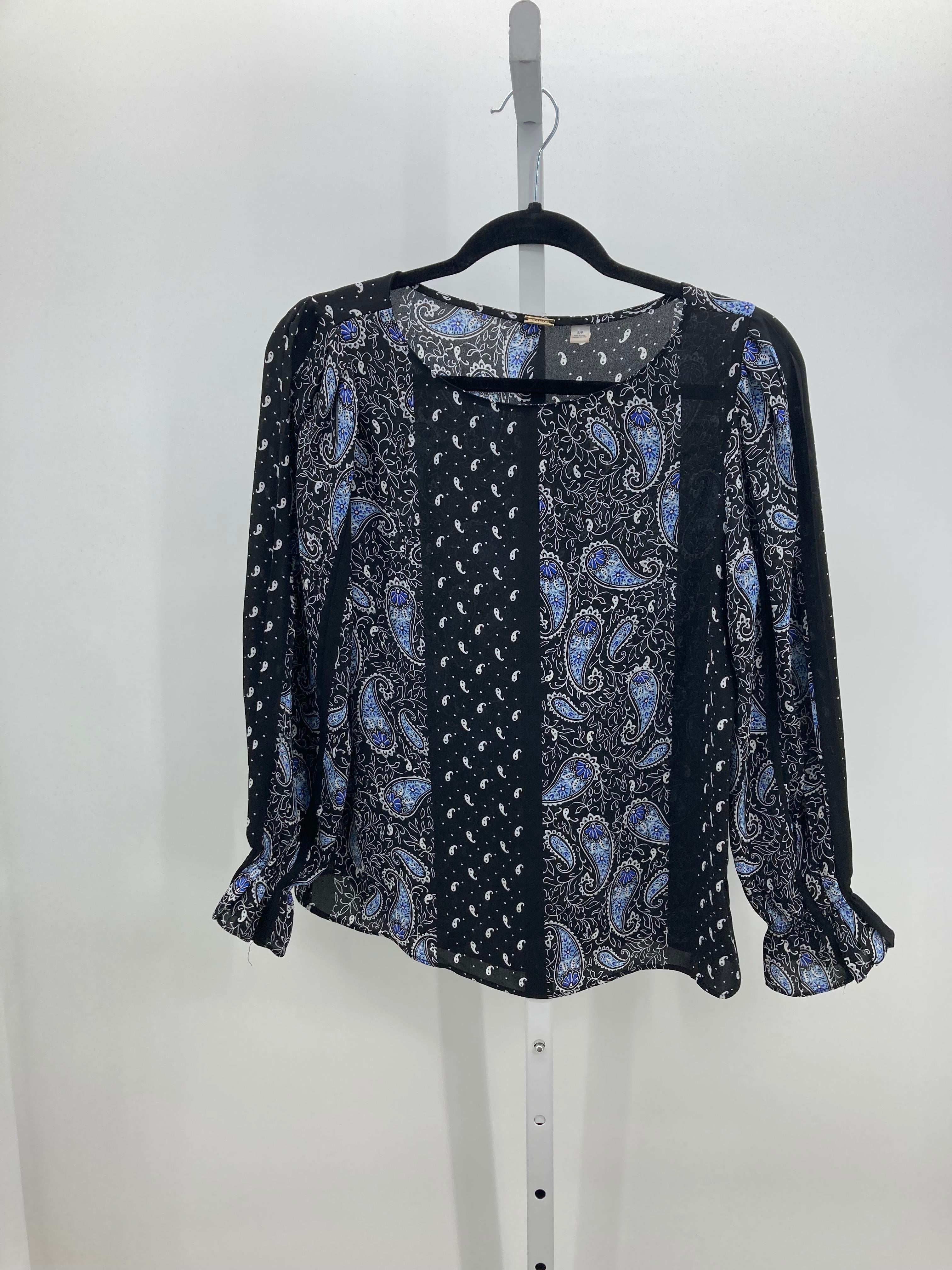 Tahari Size Small Misses Long Sleeve Shirt