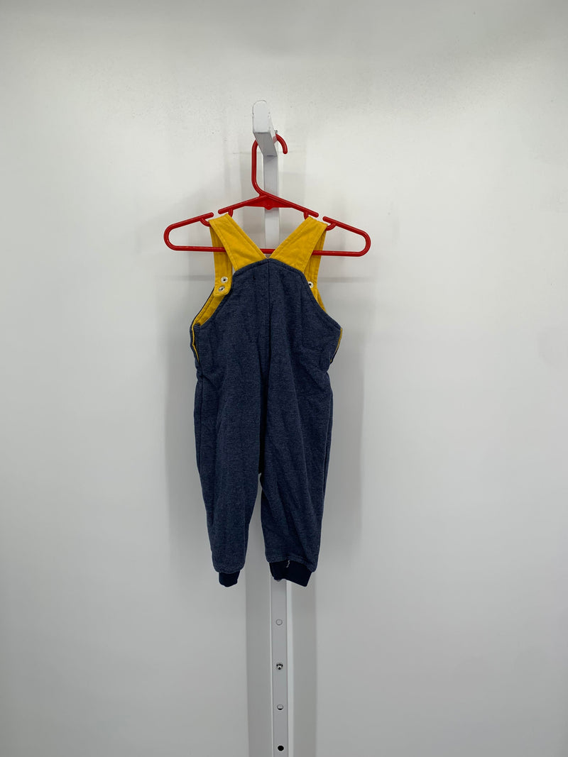 YELLOW KNIT OVERALLS