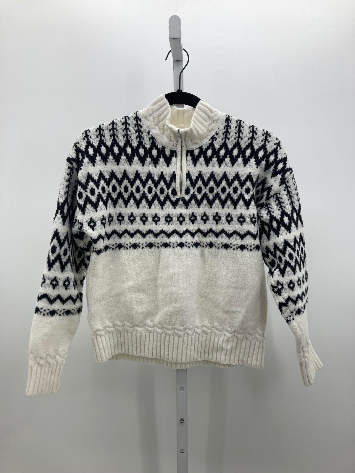 Tahari Size Medium Misses Long Slv Sweater