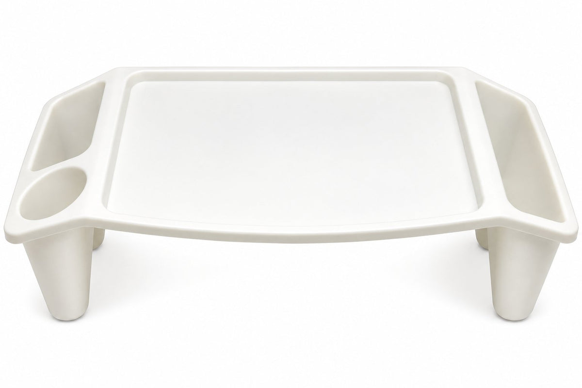 White Plastic Lap Tray