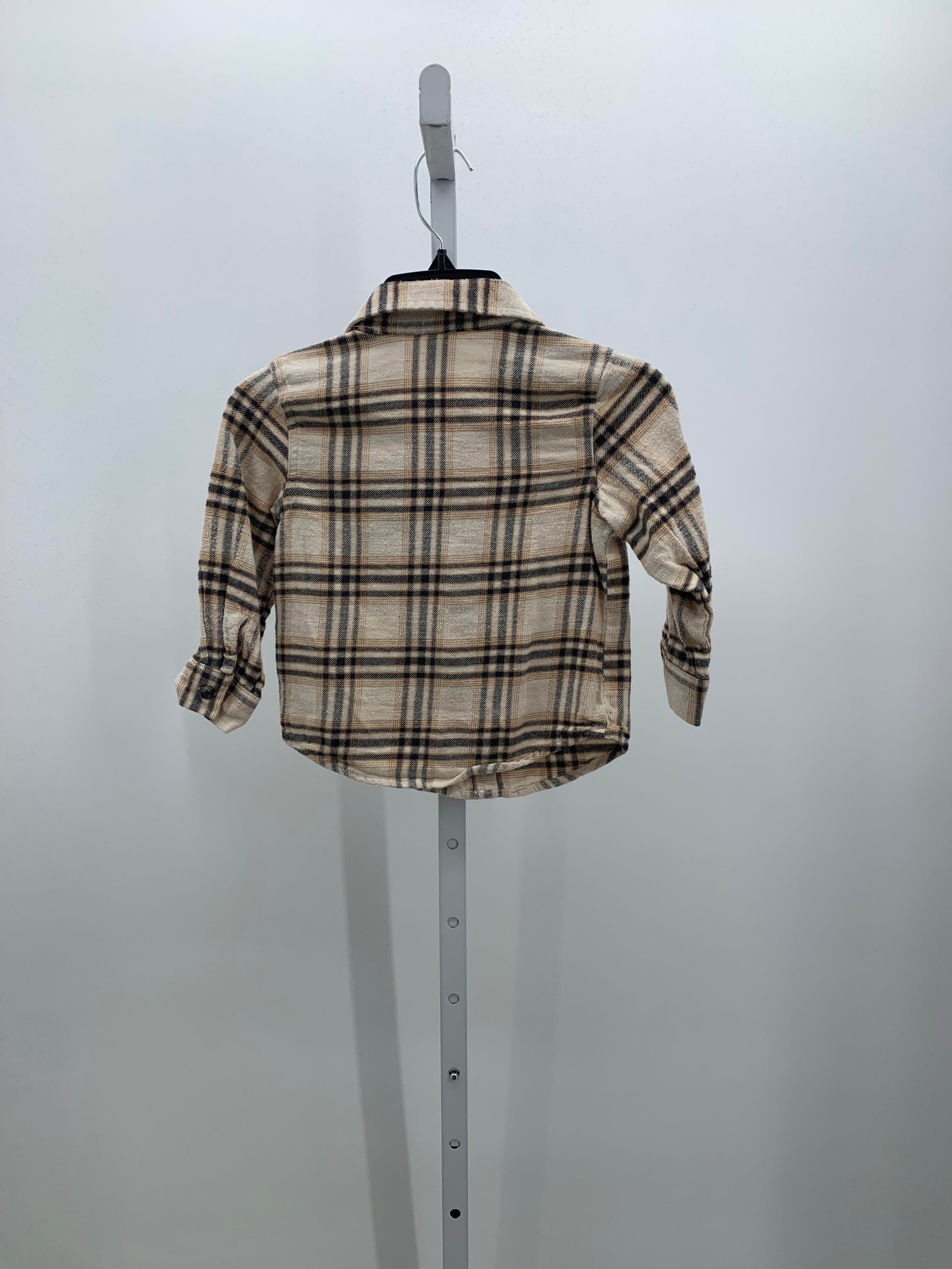 PLAID BTN DOWN