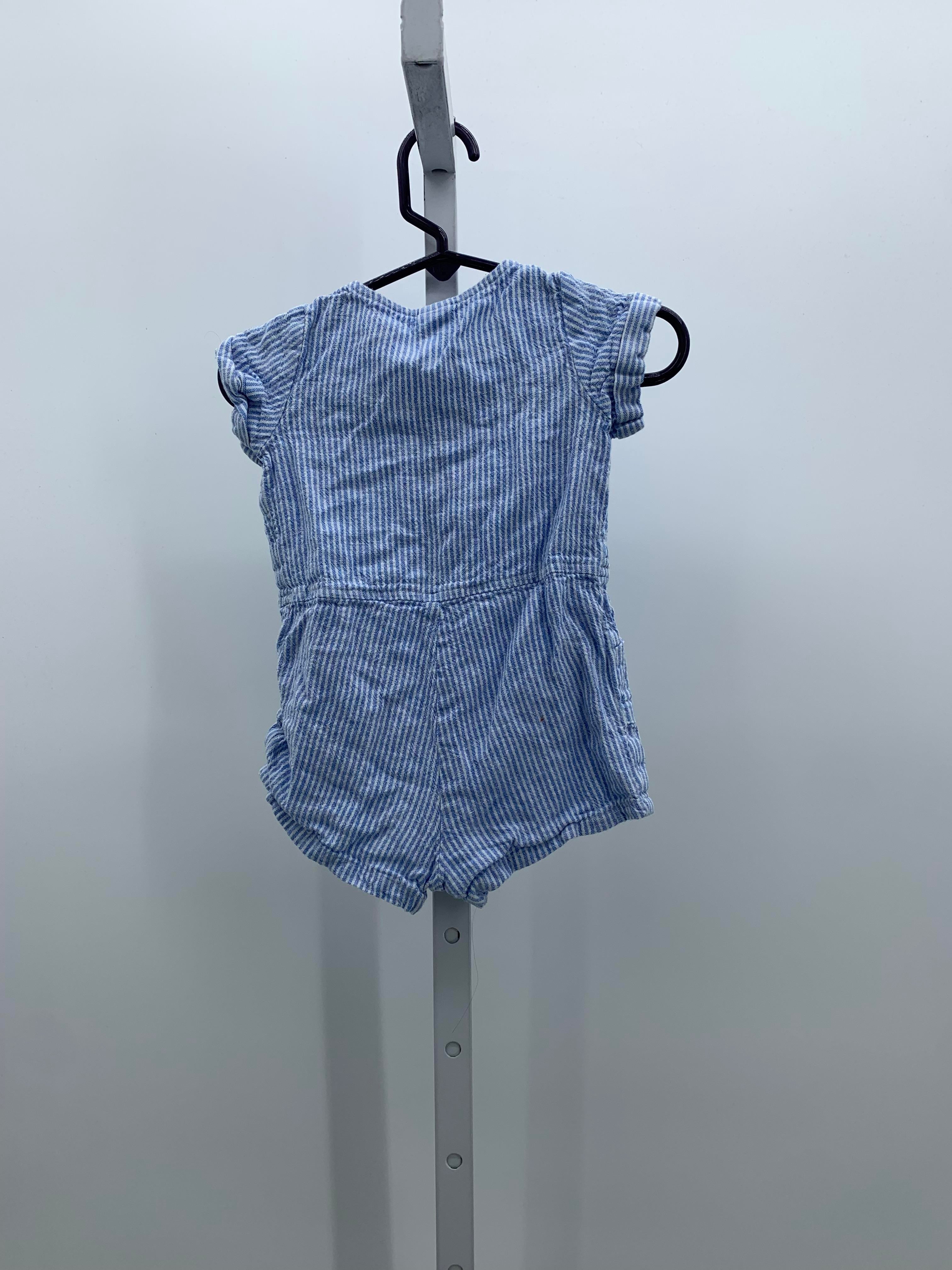 Old Navy Size 6-12 mon Girls Short Slv. Romper
