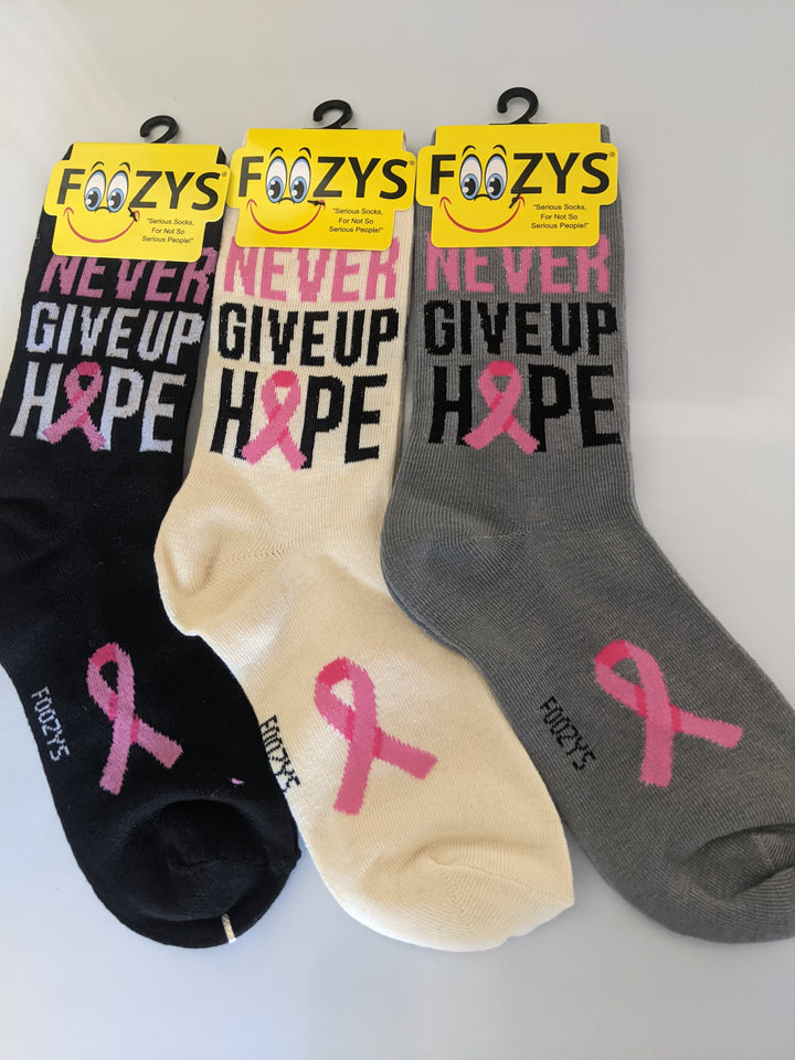 Never Give Up Socks - New