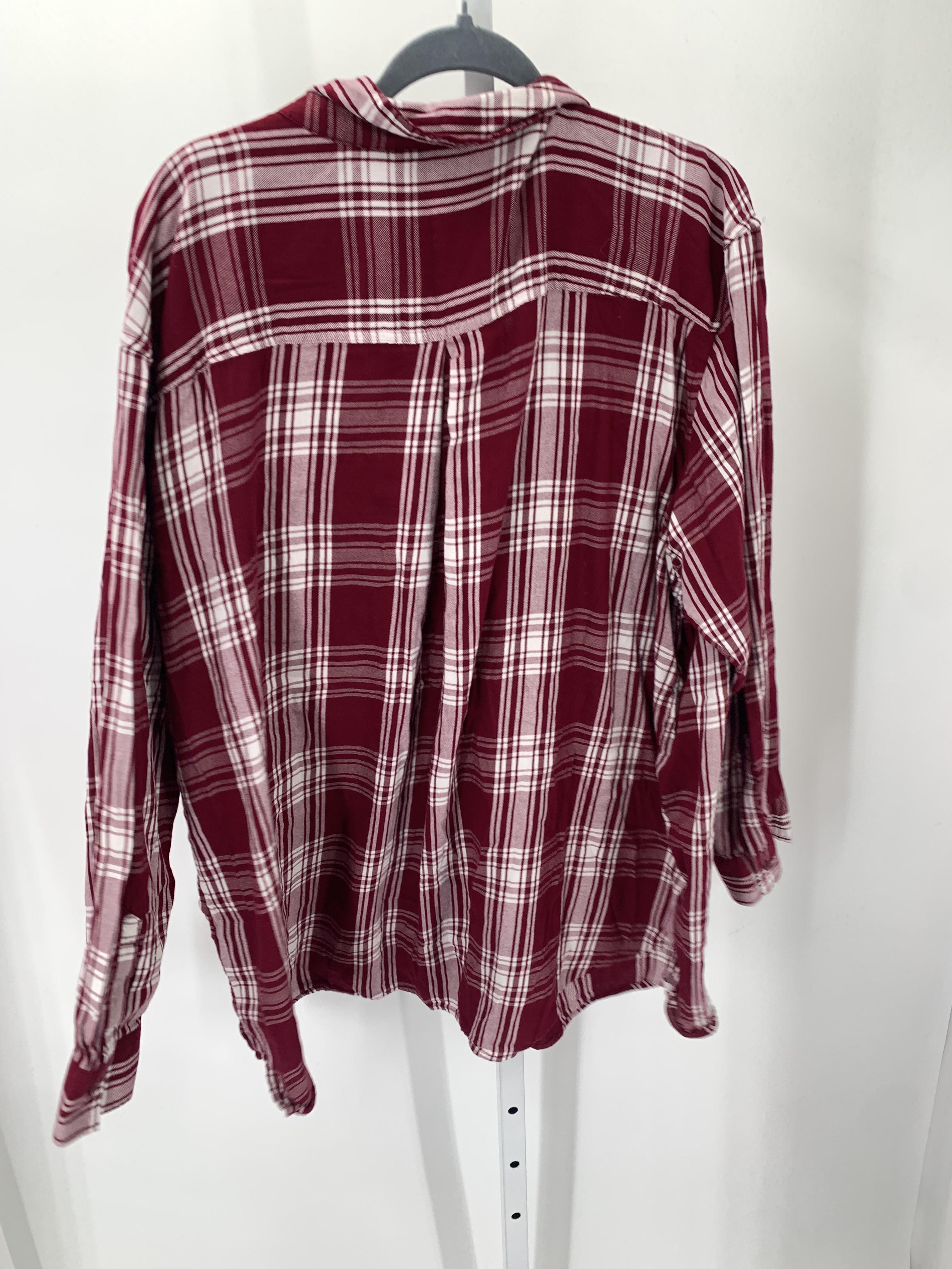 Size 3X Womens Long Sleeve Shirt