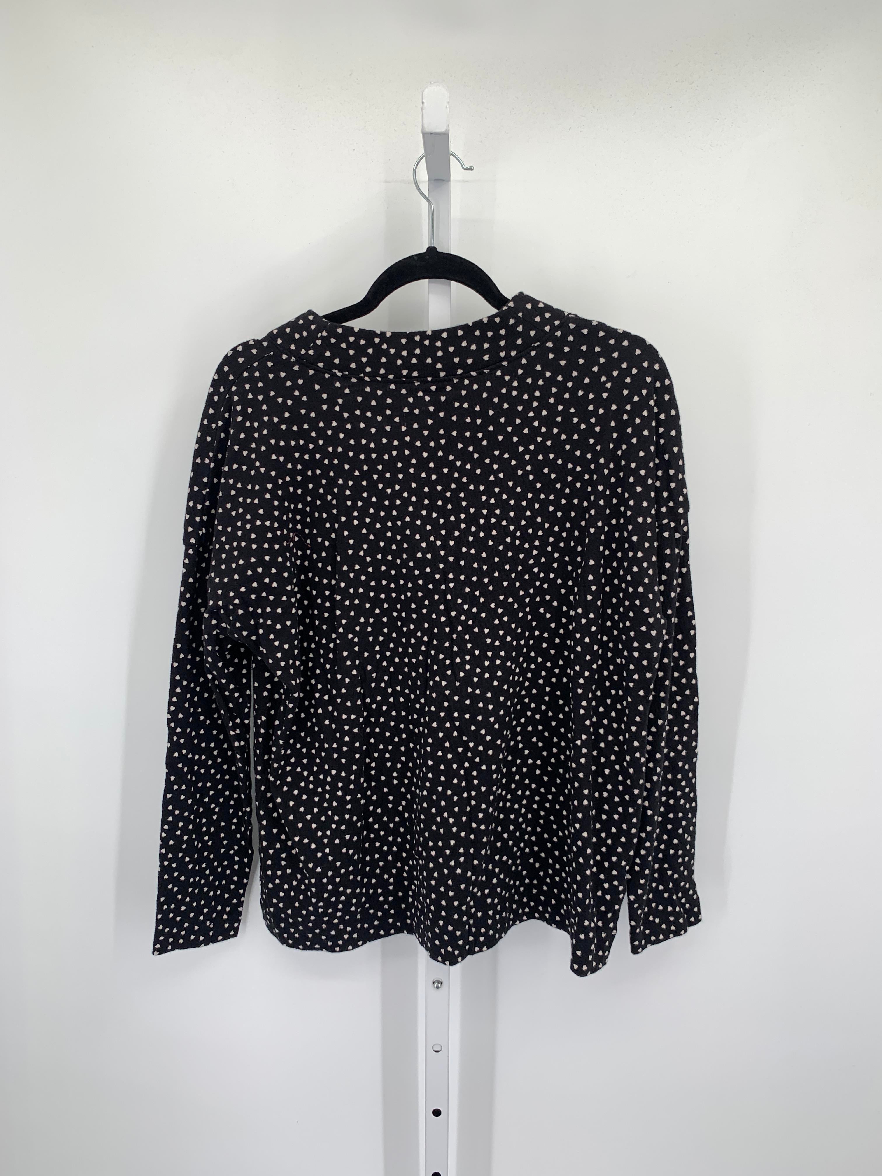 Loft Size Large Misses Long Slv Sweater