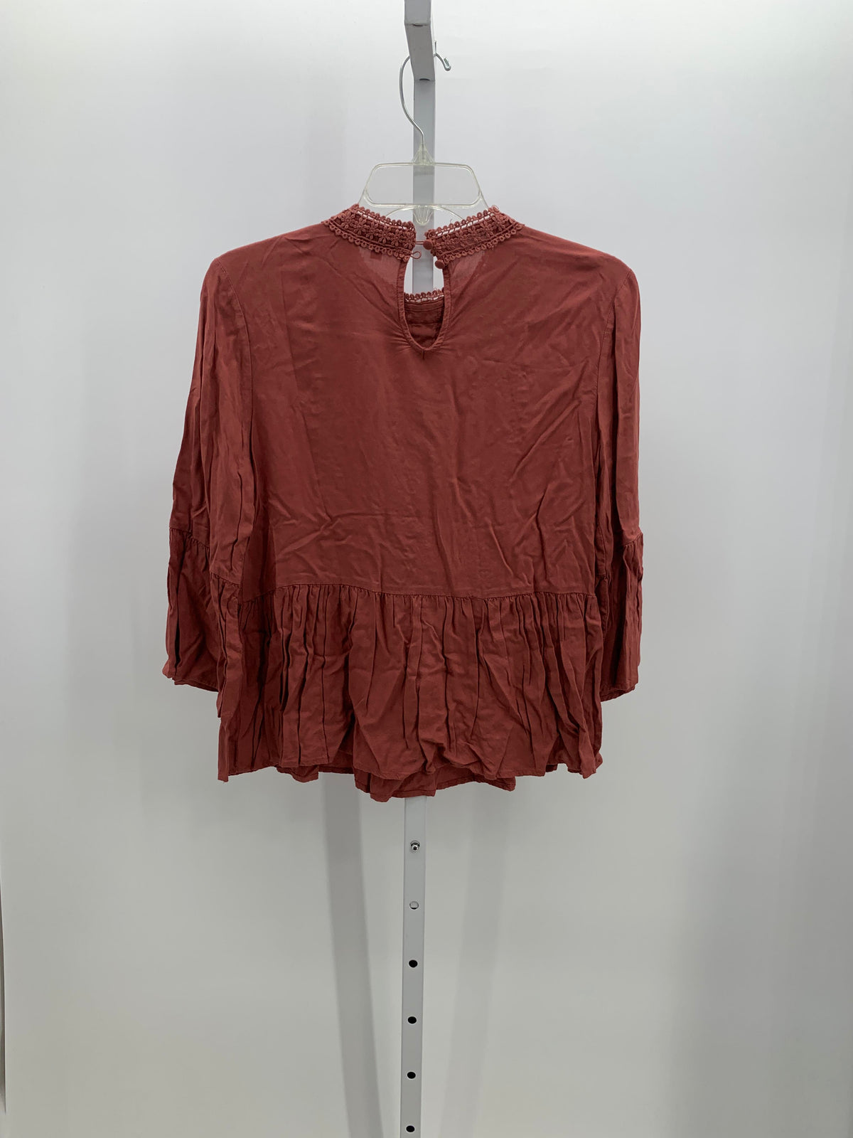 Kensie Size Small Misses 3/4 Sleeve Shirt